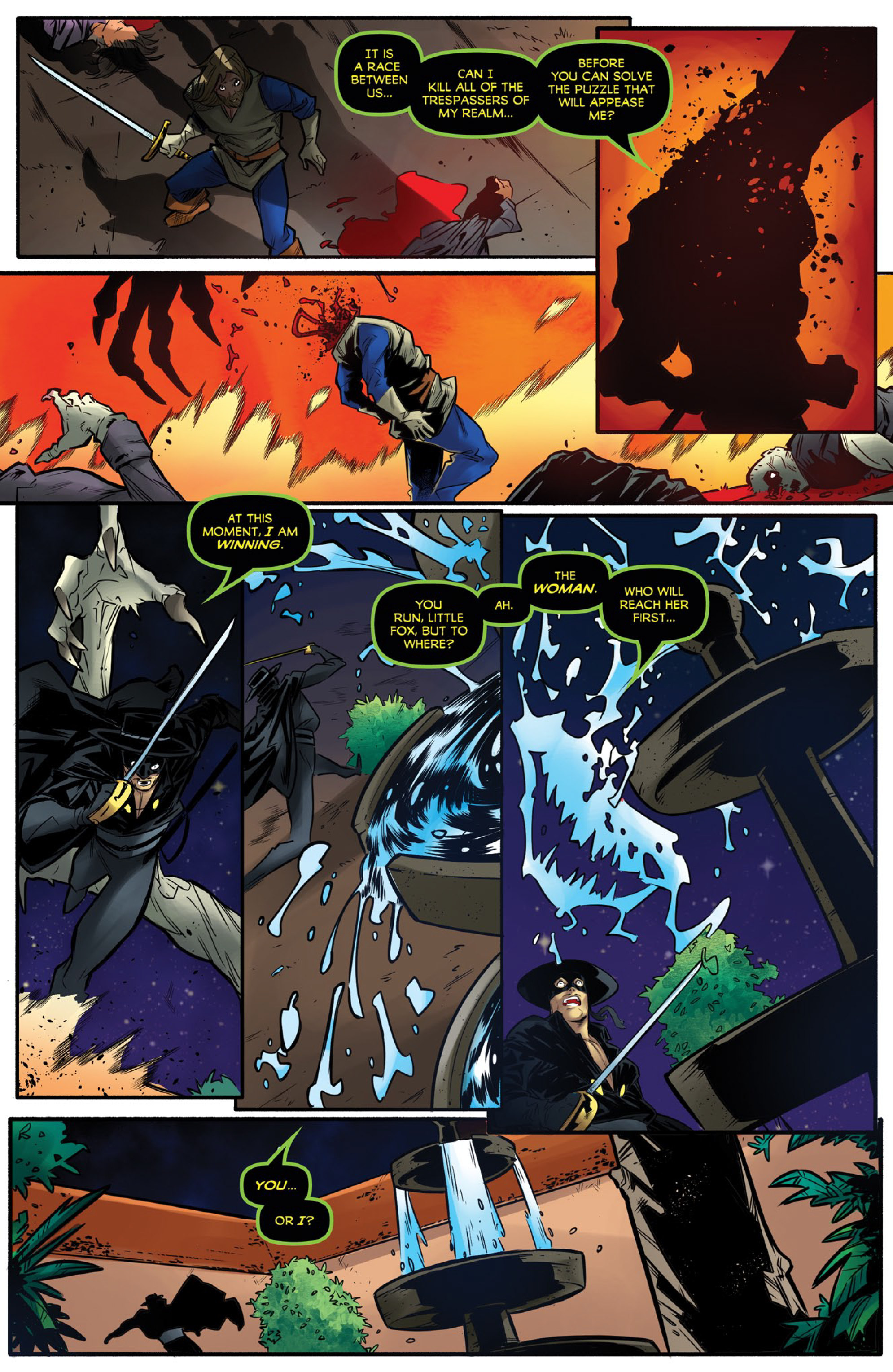 Read online Zorro: Sacrilege comic -  Issue #4 - 6