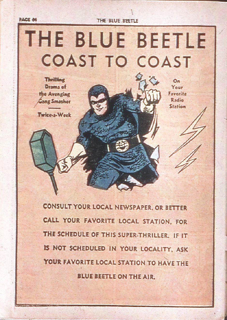 Read online The Blue Beetle comic -  Issue #7 - 65