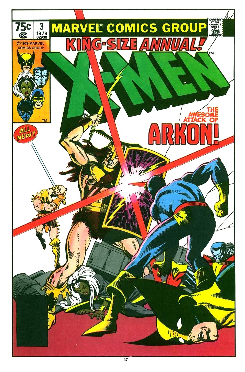 Read online The Official Marvel Index To The X-Men comic -  Issue #6 - 49