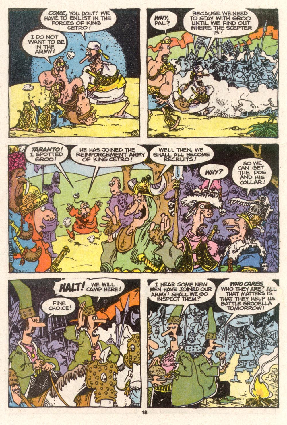 Read online Sergio Aragonés Groo the Wanderer comic -  Issue #74 - 14