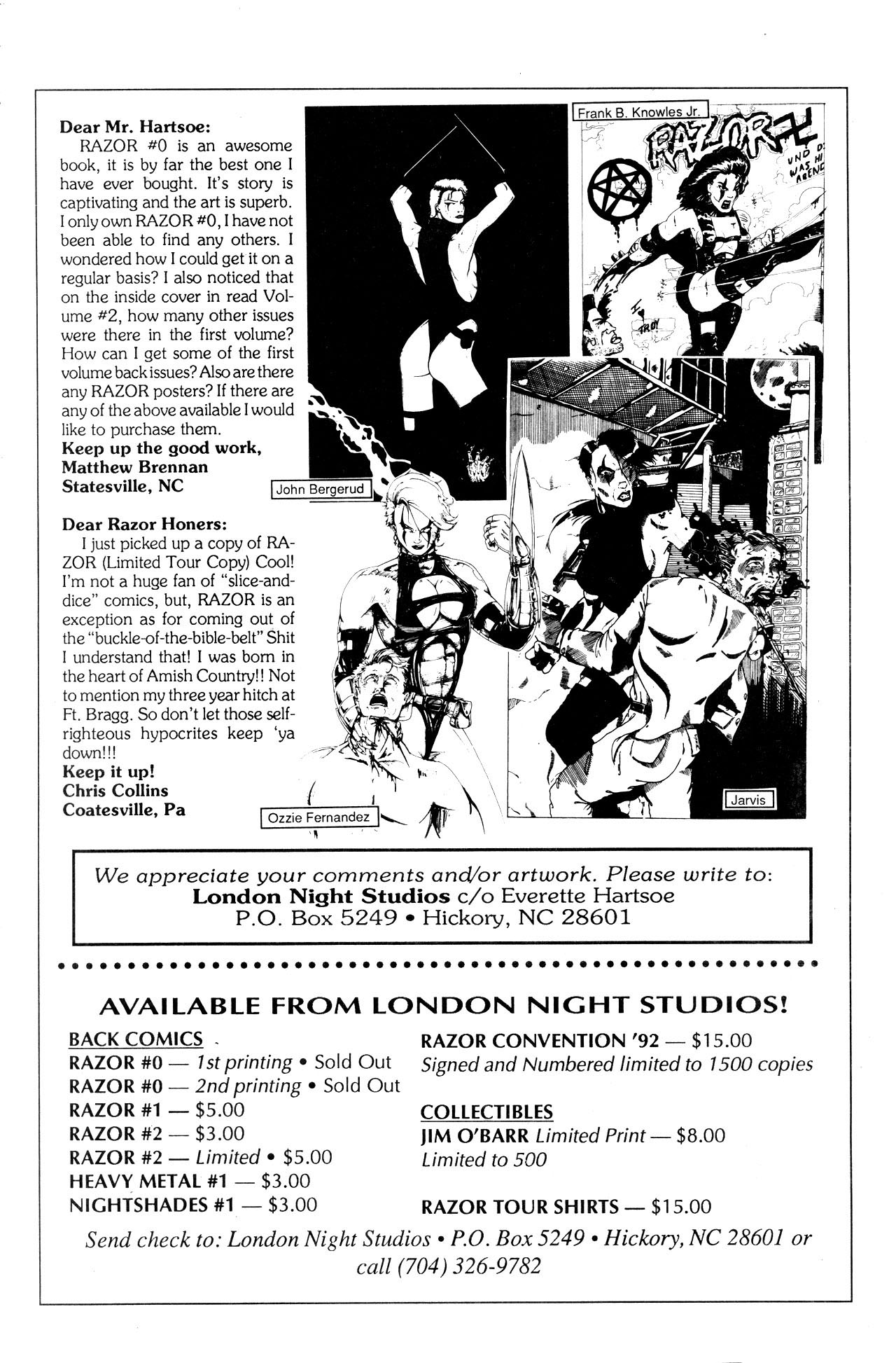 Read online Razor comic -  Issue #2 - 35