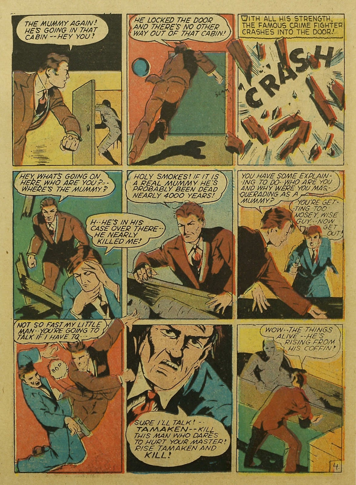 Captain Aero Comics issue 3 - Page 19