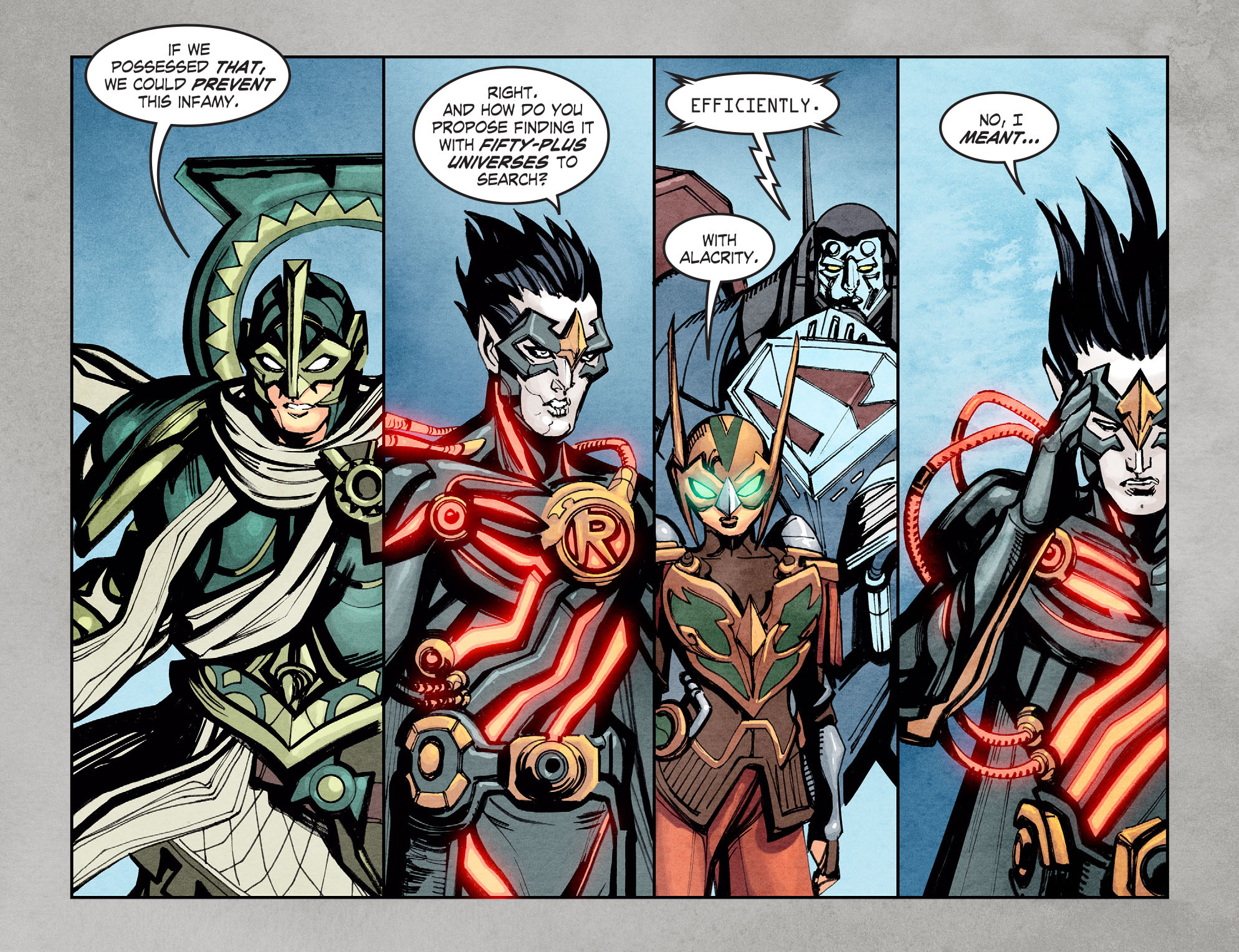 Read online Infinite Crisis: Fight for the Multiverse [I] comic -  Issue #32 - 11