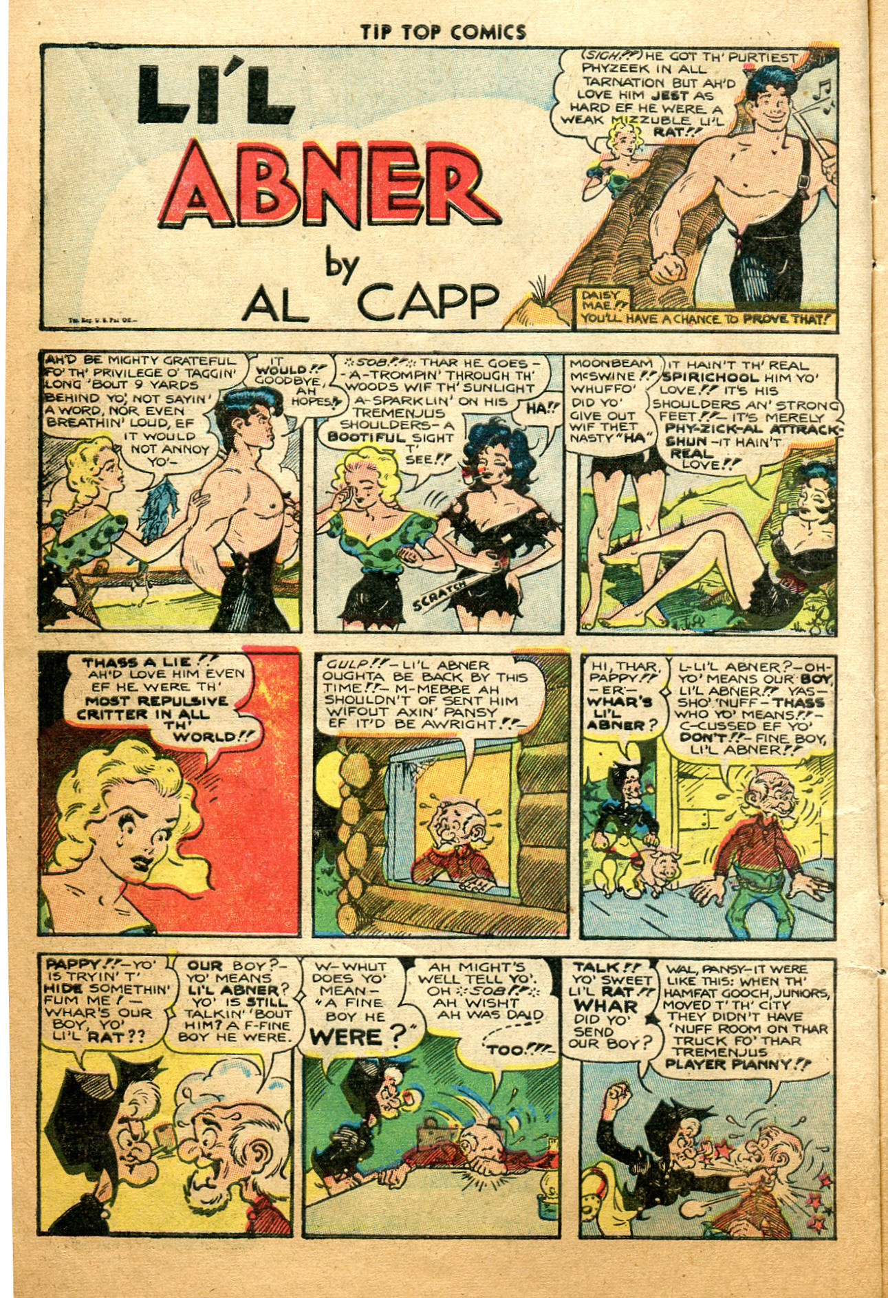 Read online Tip Top Comics comic -  Issue #132 - 8