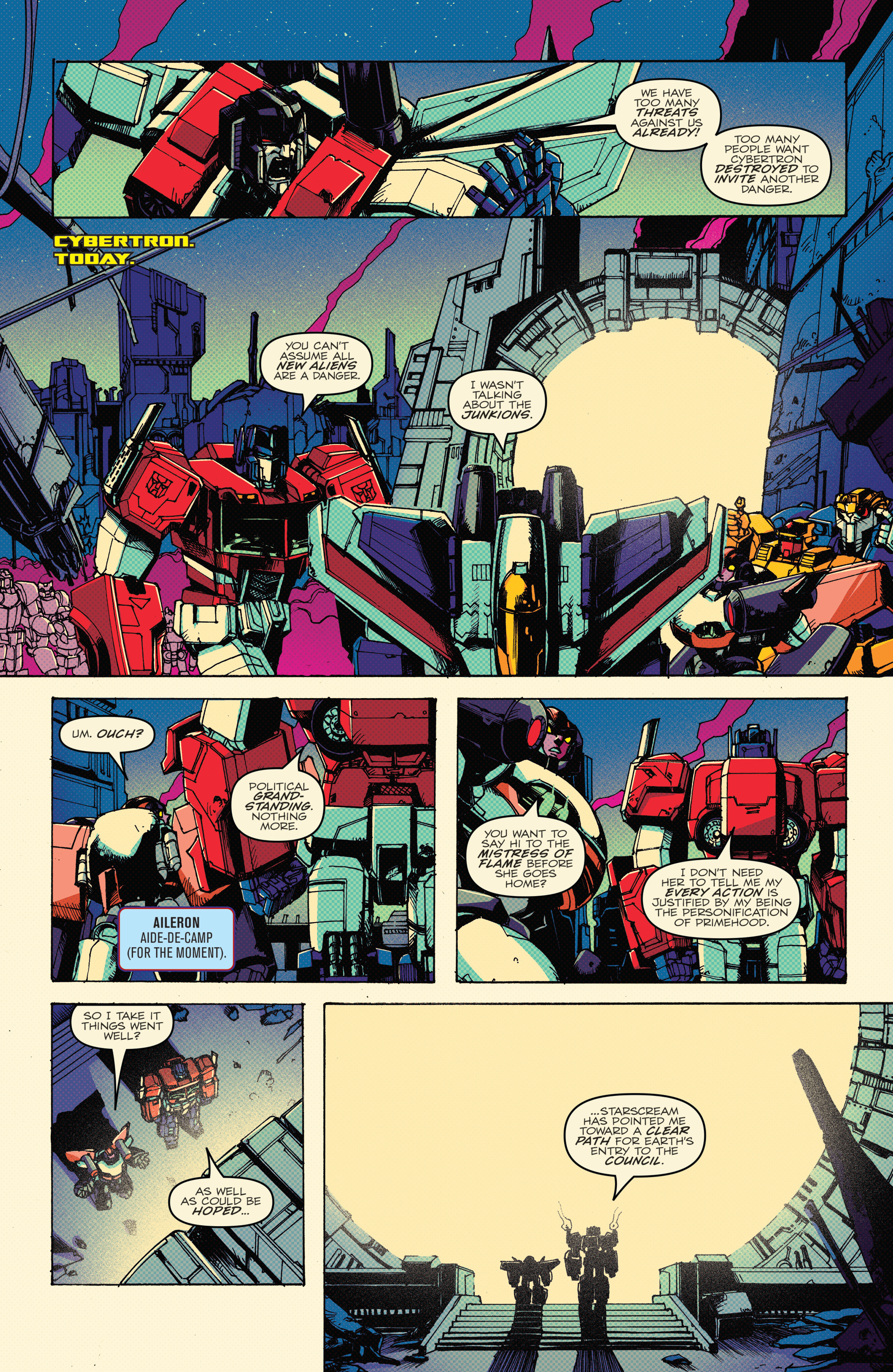 Read online Optimus Prime comic -  Issue #3 - 21