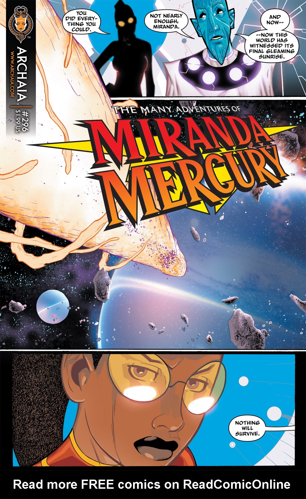 Read online The Many Adventures of Miranda Mercury: Time Runs Out comic -  Issue # TPB - 40