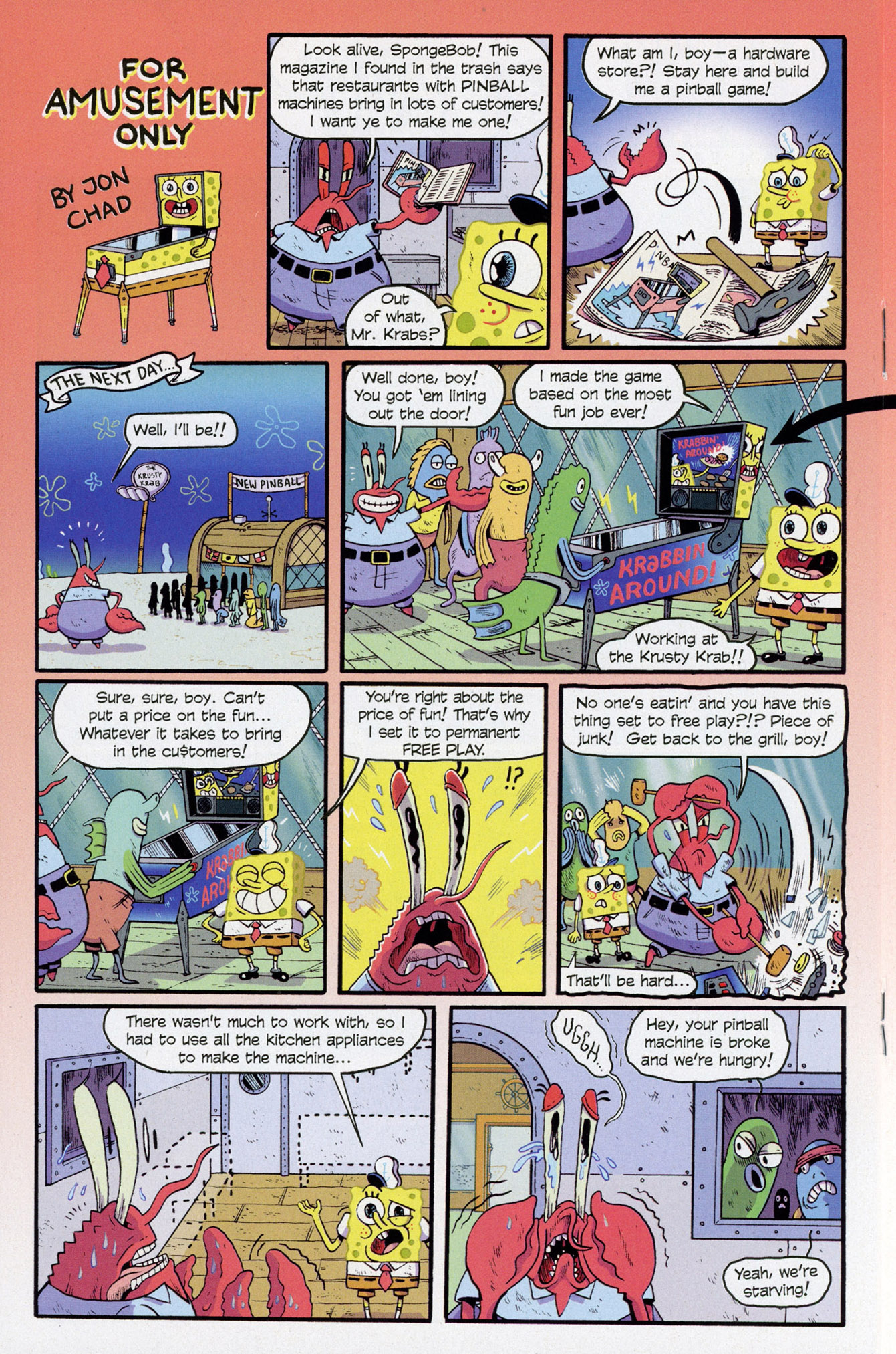Read online SpongeBob Comics comic -  Issue #51 - 18