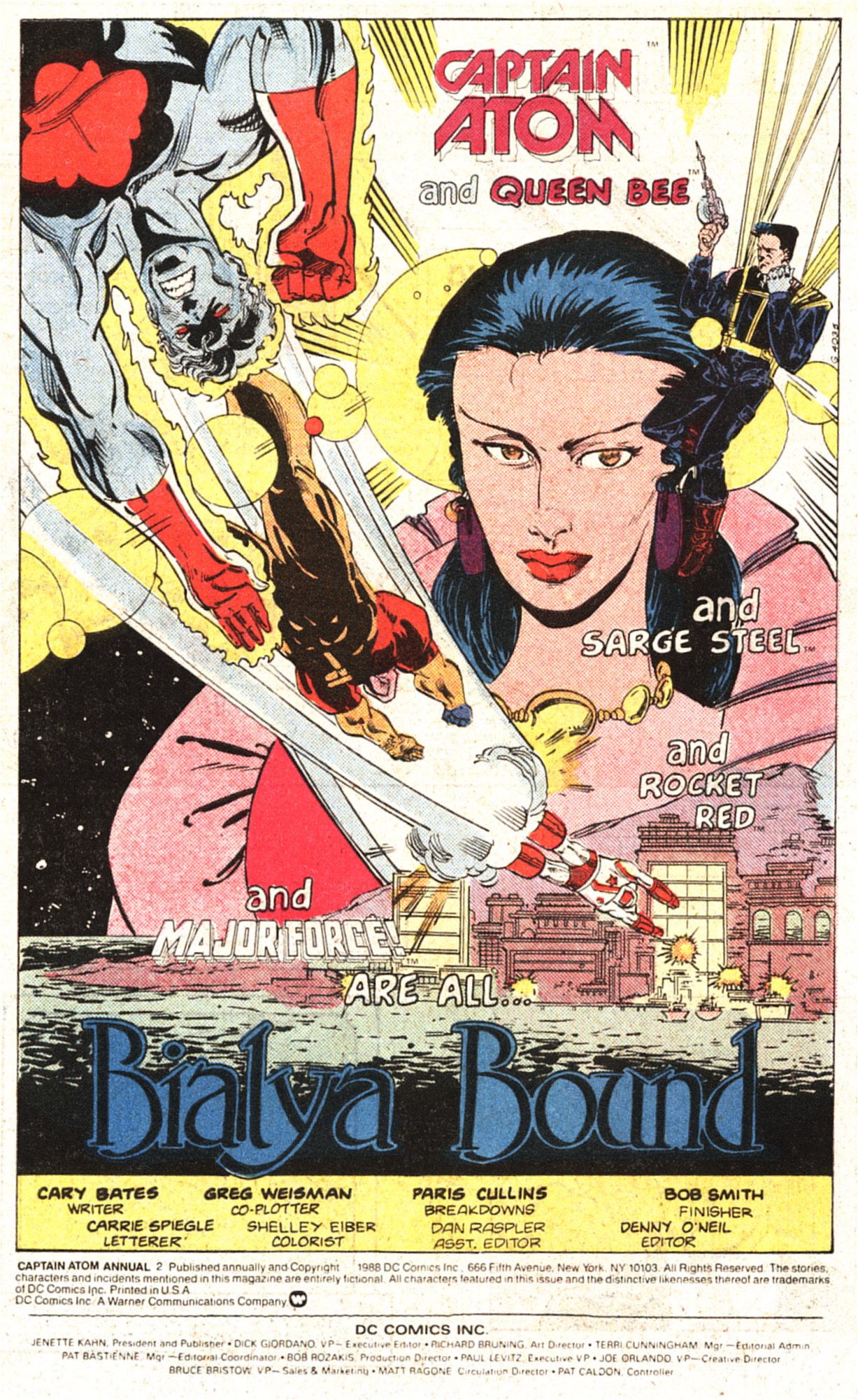 Read online Captain Atom (1987) comic -  Issue # _Annual 2 - 2
