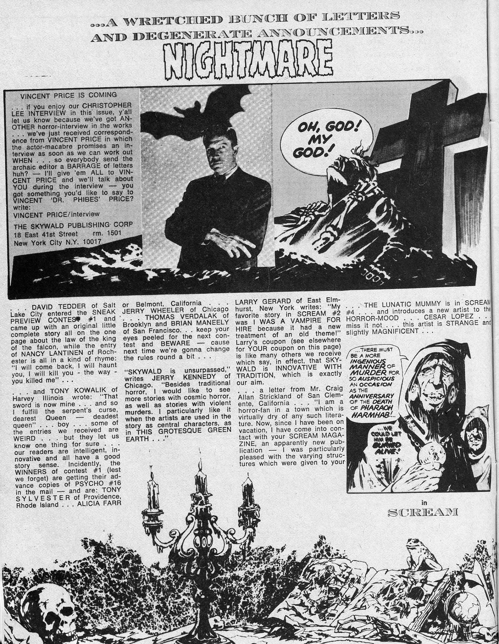 Read online Nightmare (1970) comic -  Issue #17 - 14
