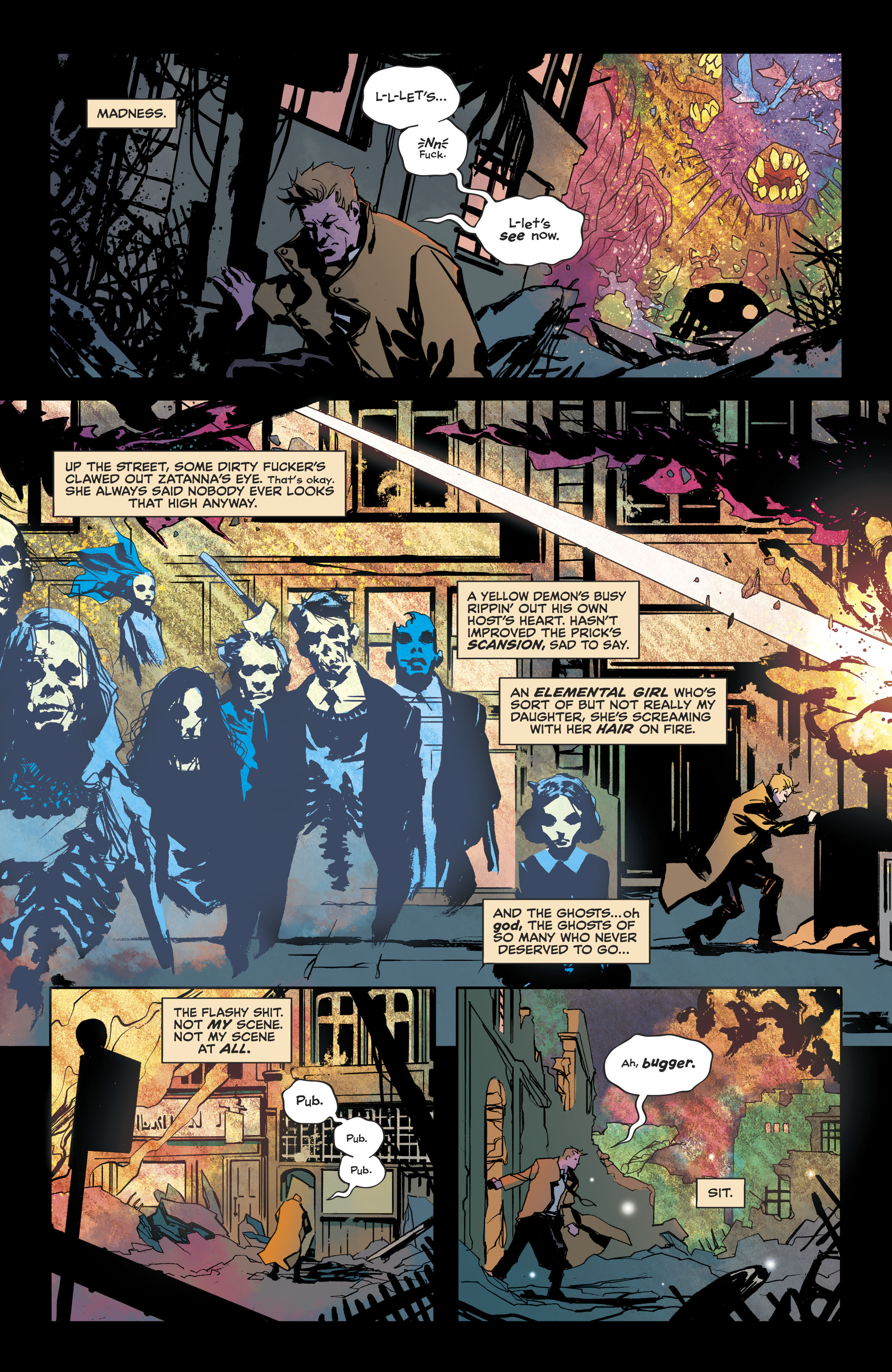 Read online The Sandman Universe Presents: Hellblazer comic -  Issue # Full - 8