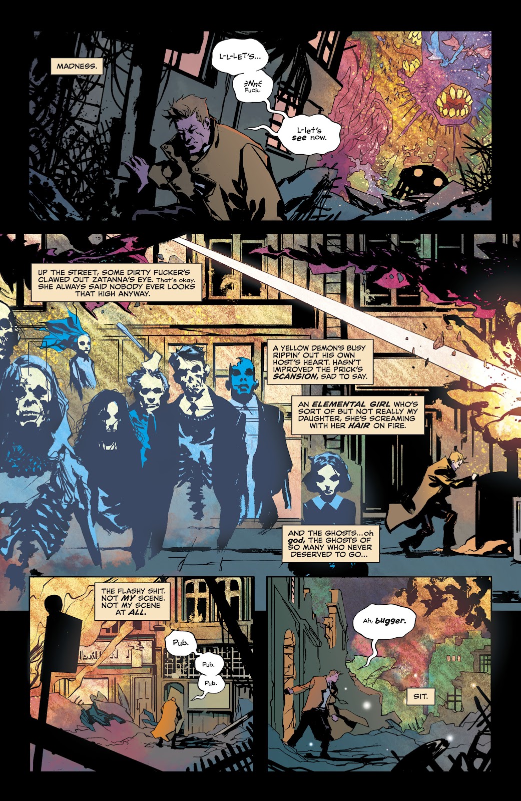 The Sandman Universe Presents: Hellblazer issue Full - Page 8