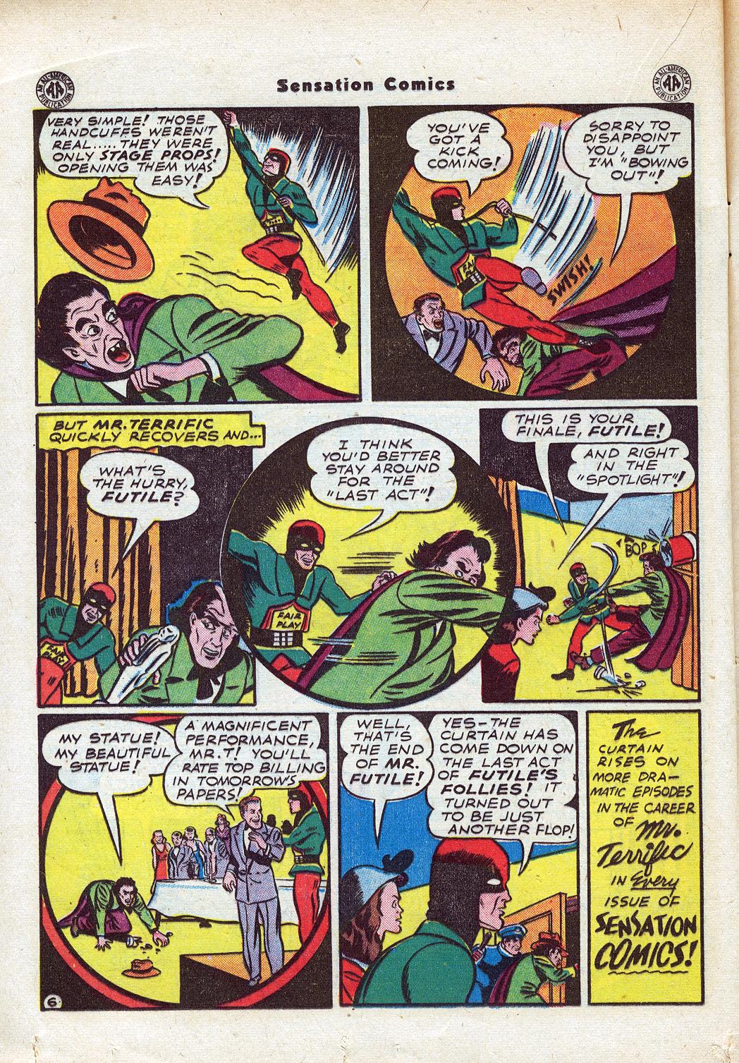 Read online Sensation (Mystery) Comics comic -  Issue #46 - 34