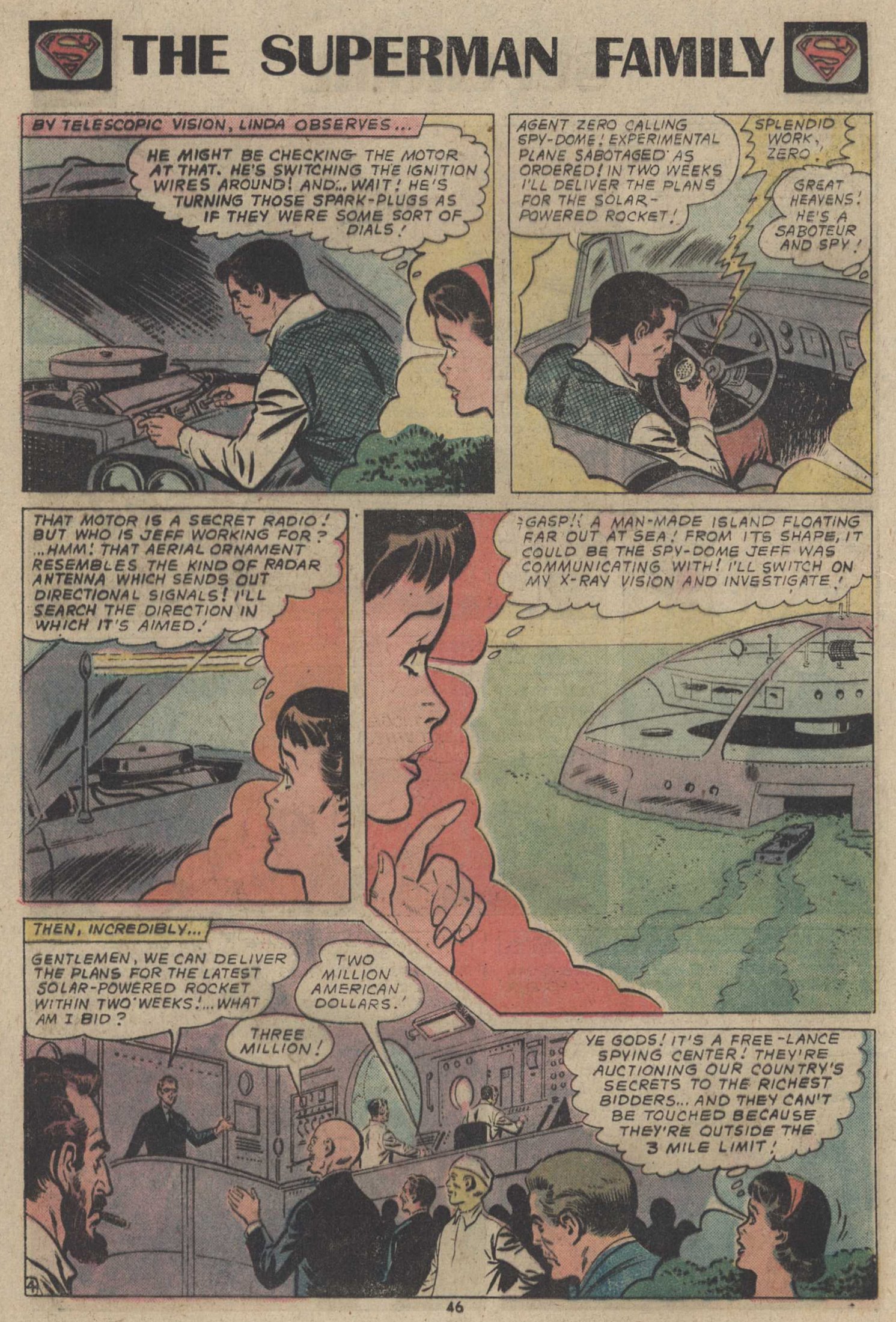 Read online The Superman Family comic -  Issue #166 - 46