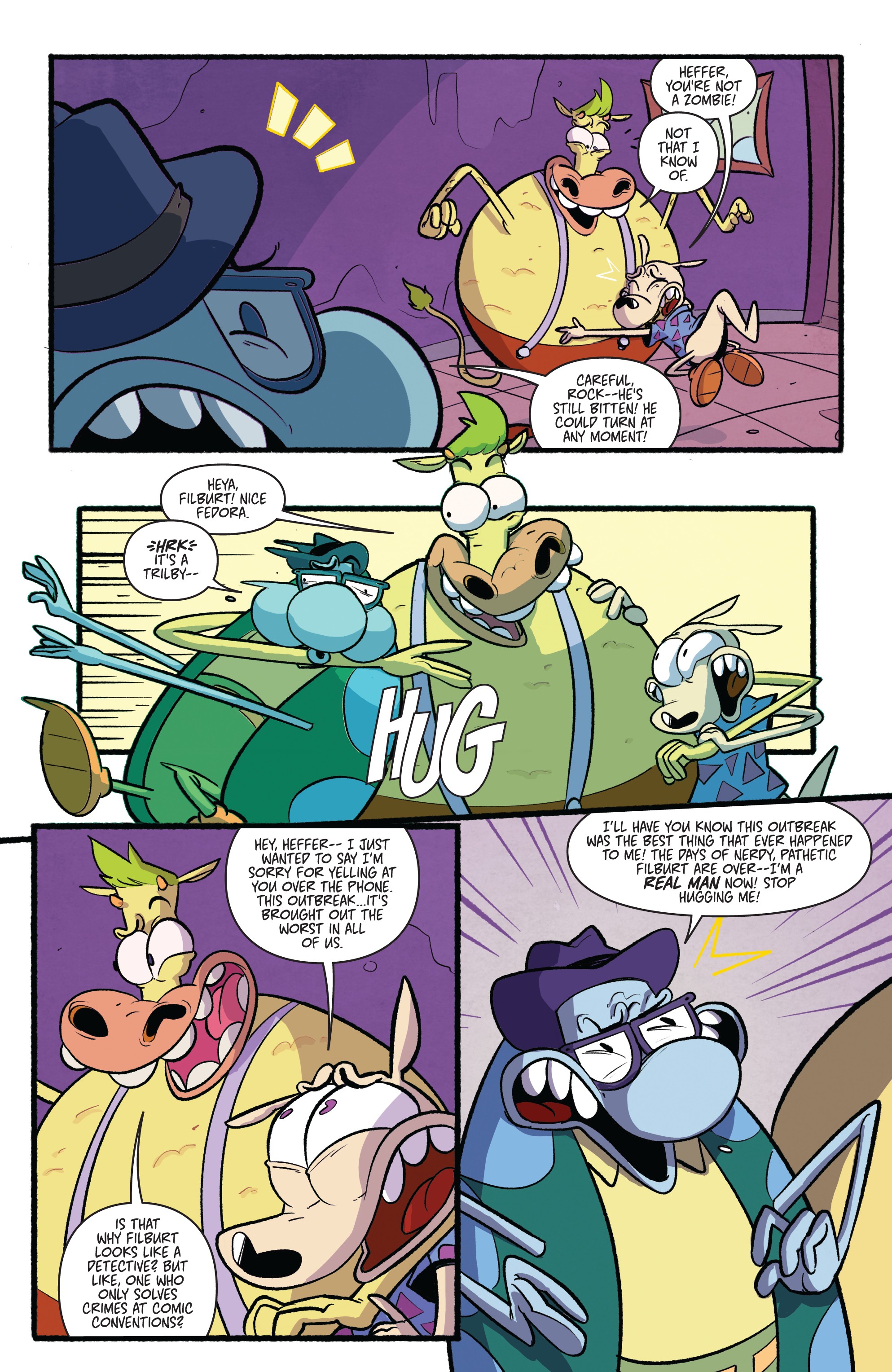 Read online Rocko's Modern Afterlife comic -  Issue #3 - 4