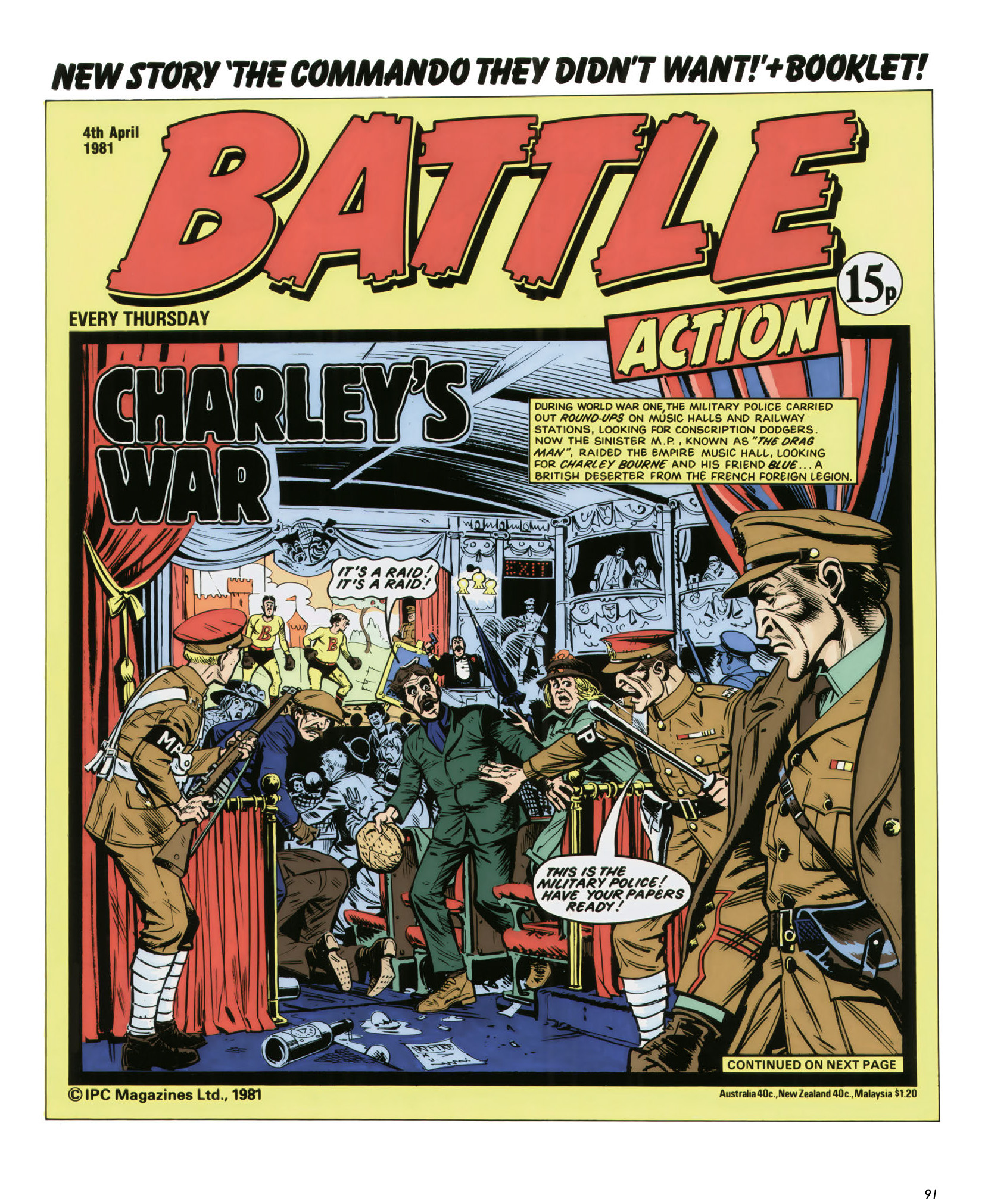 Read online Charley's War: The Definitive Collection comic -  Issue # TPB 2 - 91