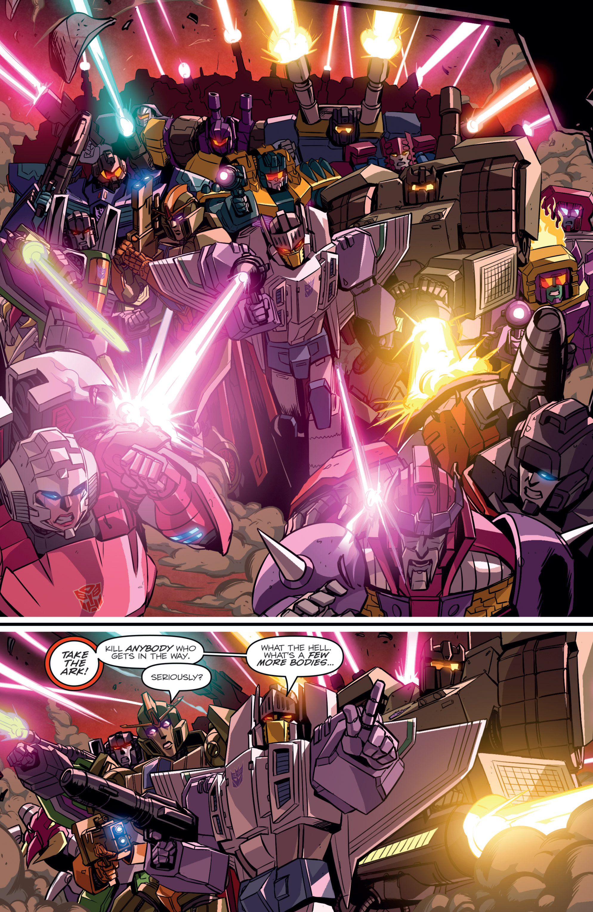 Read online The Transformers (2014) comic -  Issue #47 - 24