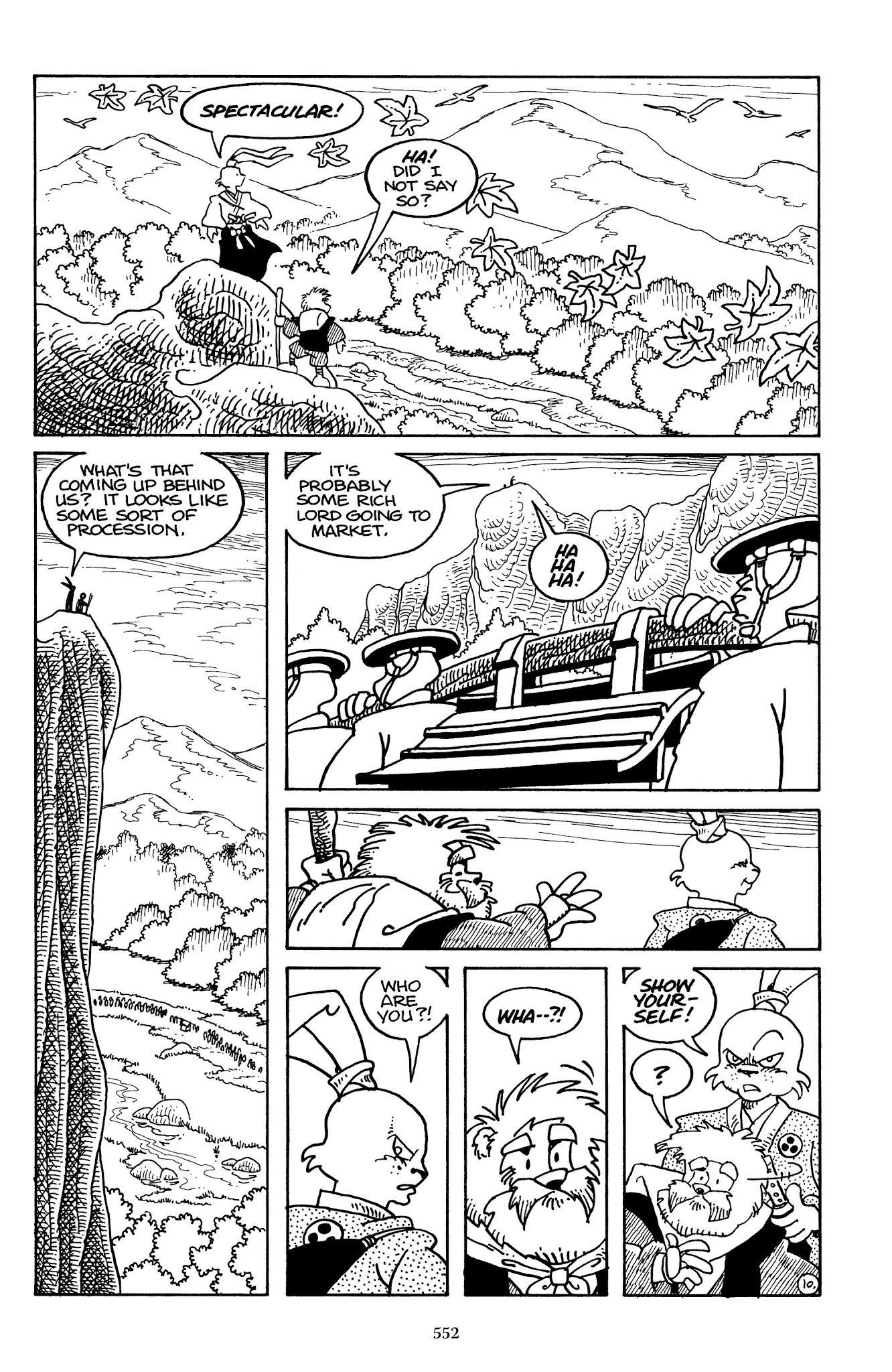 Read online The Usagi Yojimbo Saga comic -  Issue # TPB 1 - 539