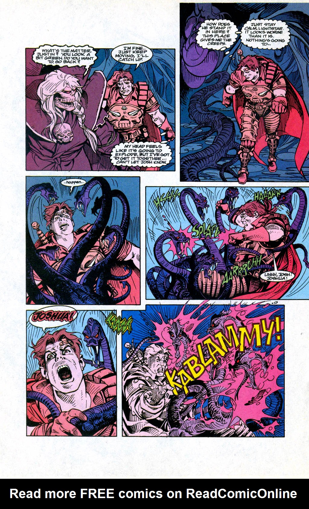 Read online Skeleton Warriors comic -  Issue #3 - 16