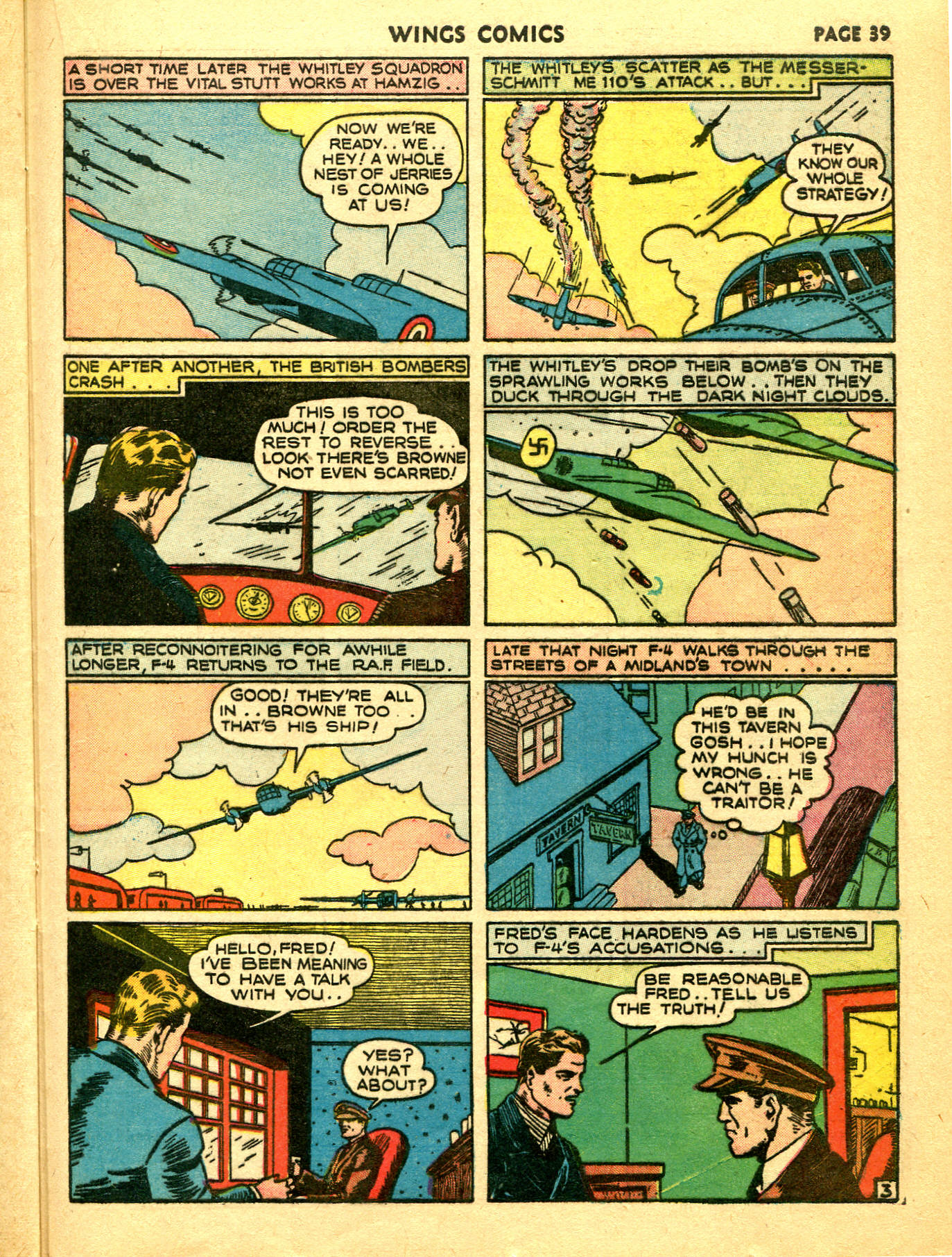 Read online Wings Comics comic -  Issue #7 - 41