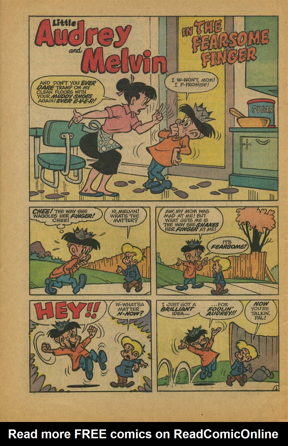 Read online Little Audrey And Melvin comic -  Issue #4 - 28