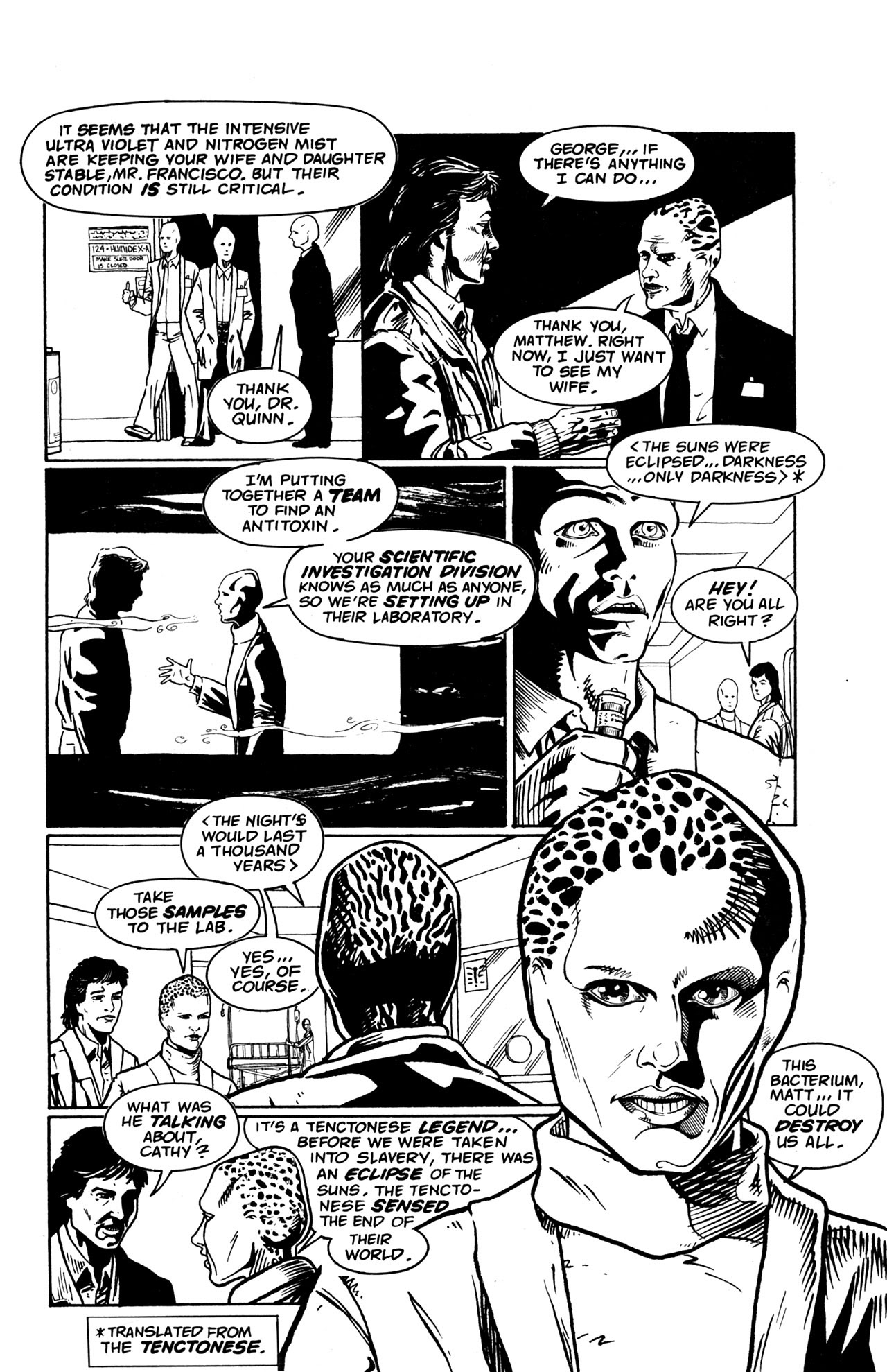 Read online Alien Nation: The Lost Episode comic -  Issue # Full - 9