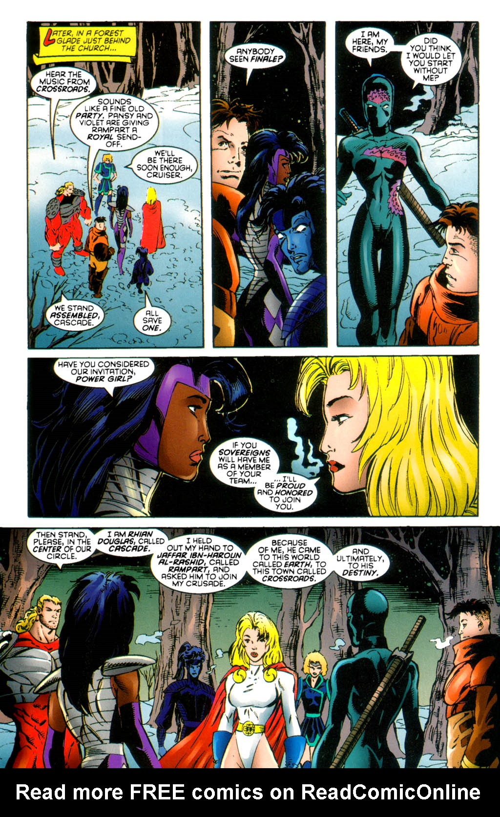 Read online Sovereign Seven comic -  Issue #31 - 19