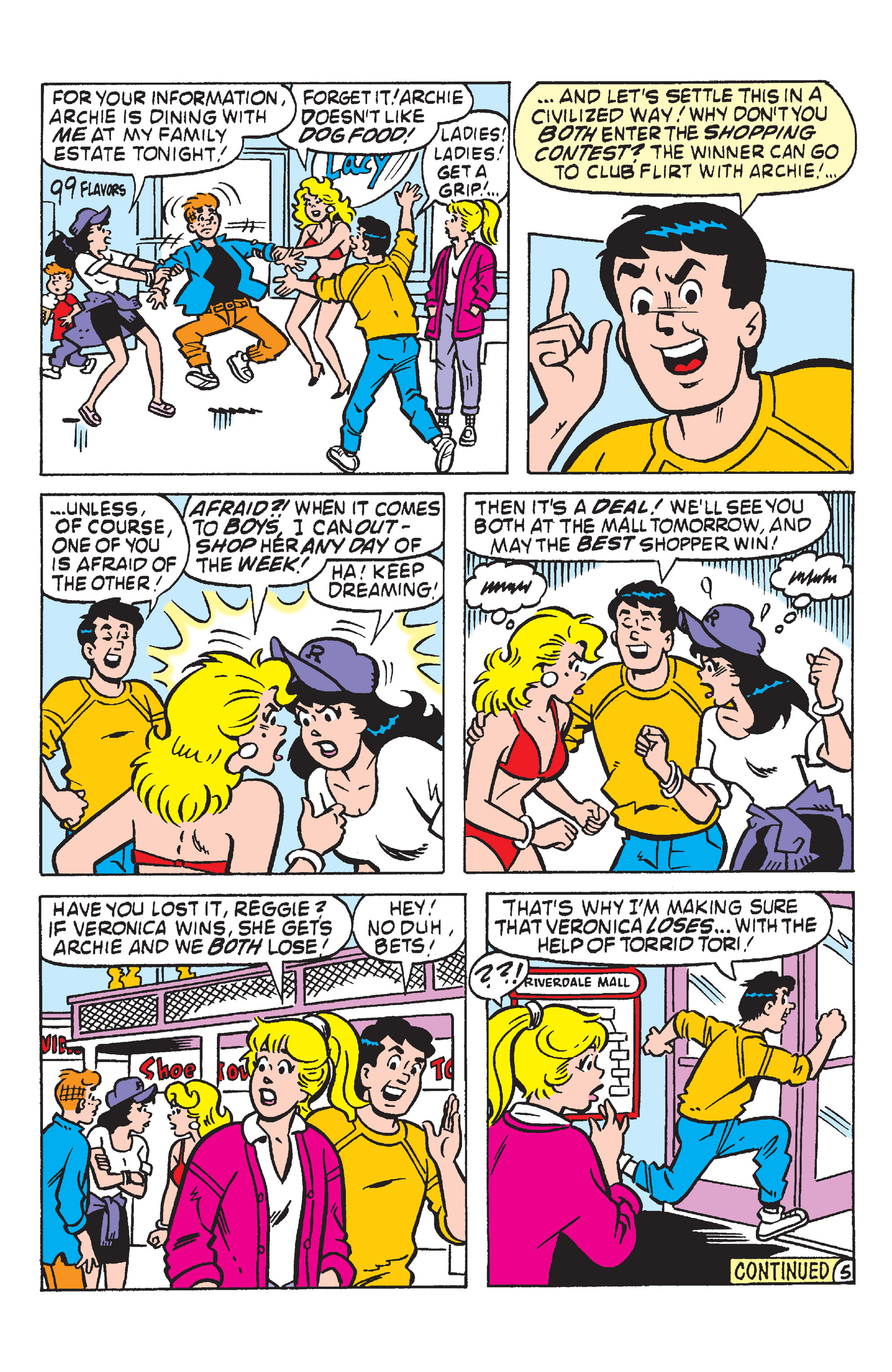 Read online Betty and Veronica: Mall Princesses comic -  Issue # TPB - 68