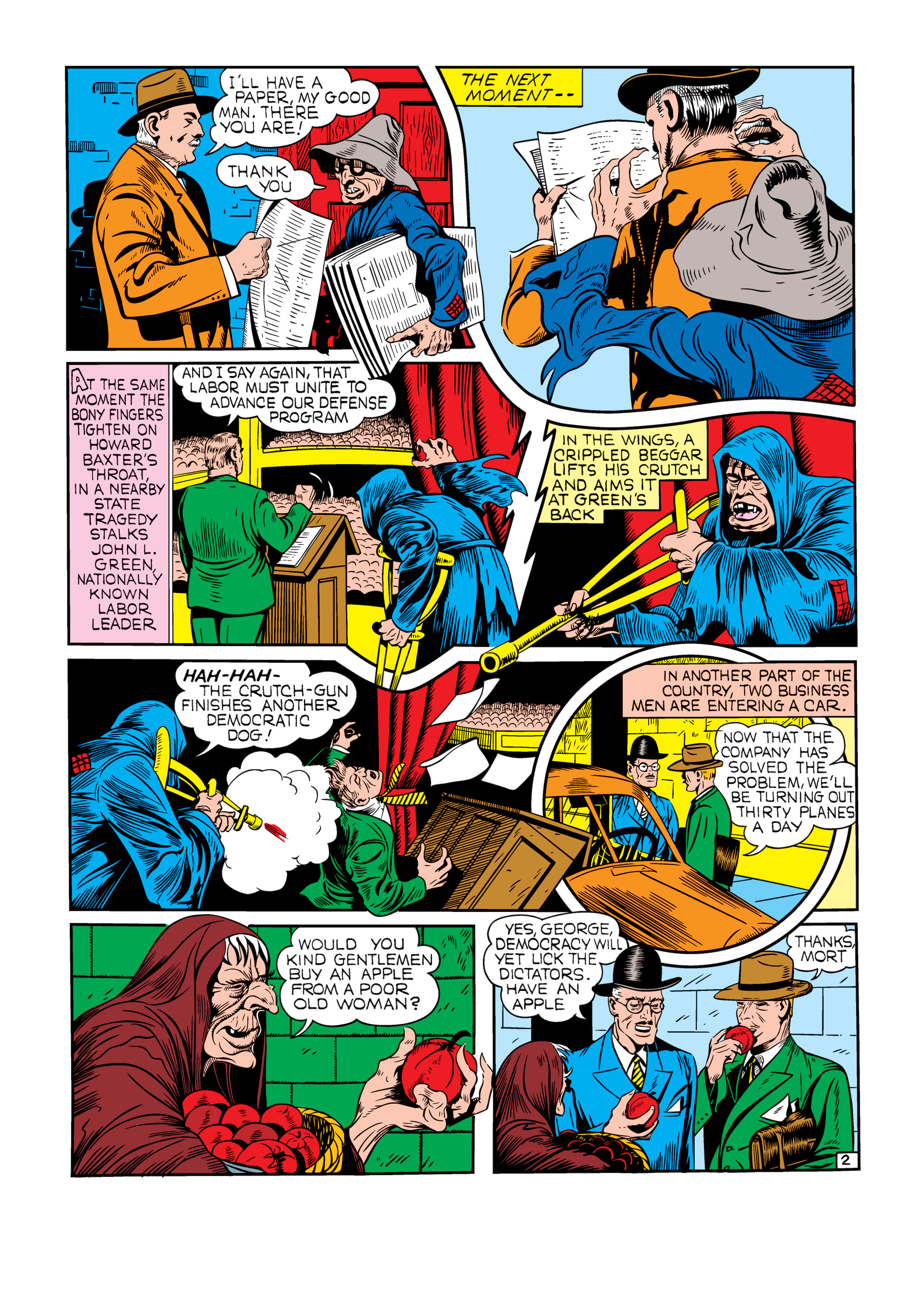 Read online Marvel Masterworks: Golden Age Captain America comic -  Issue # TPB 1 (Part 3) - 12