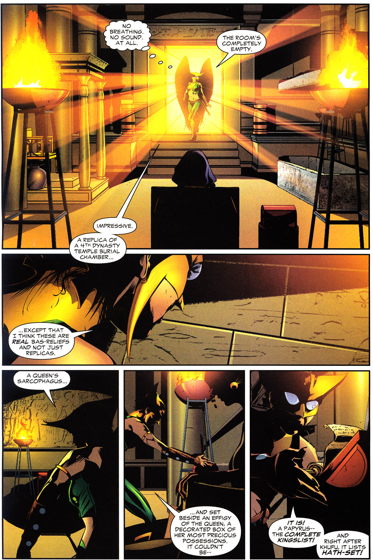 Read online Hawkgirl comic -  Issue #64 - 17