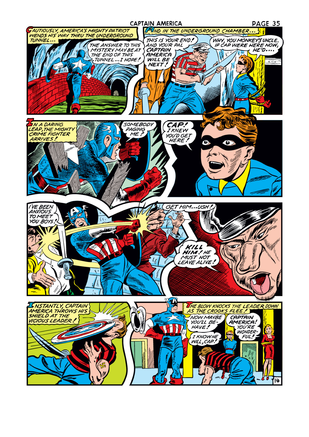 Captain America Comics 13 Page 36