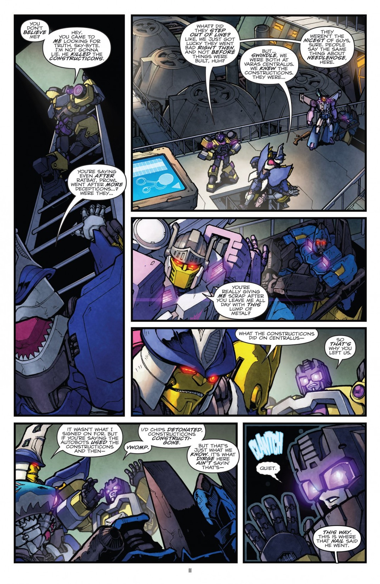 Read online Transformers: Robots In Disguise (2012) comic -  Issue #5 - 15