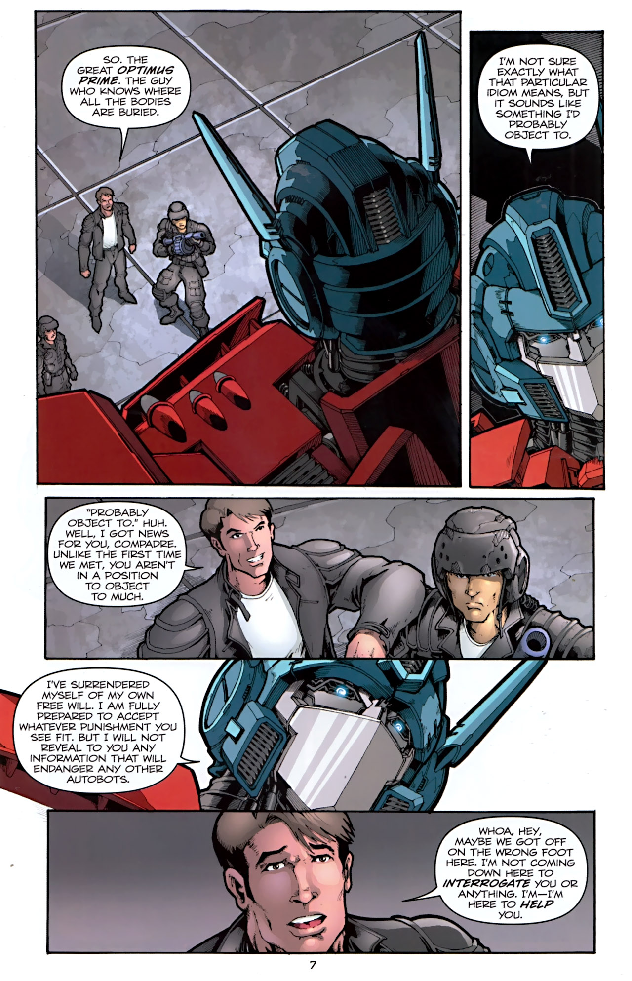 Read online The Transformers (2009) comic -  Issue #3 - 10