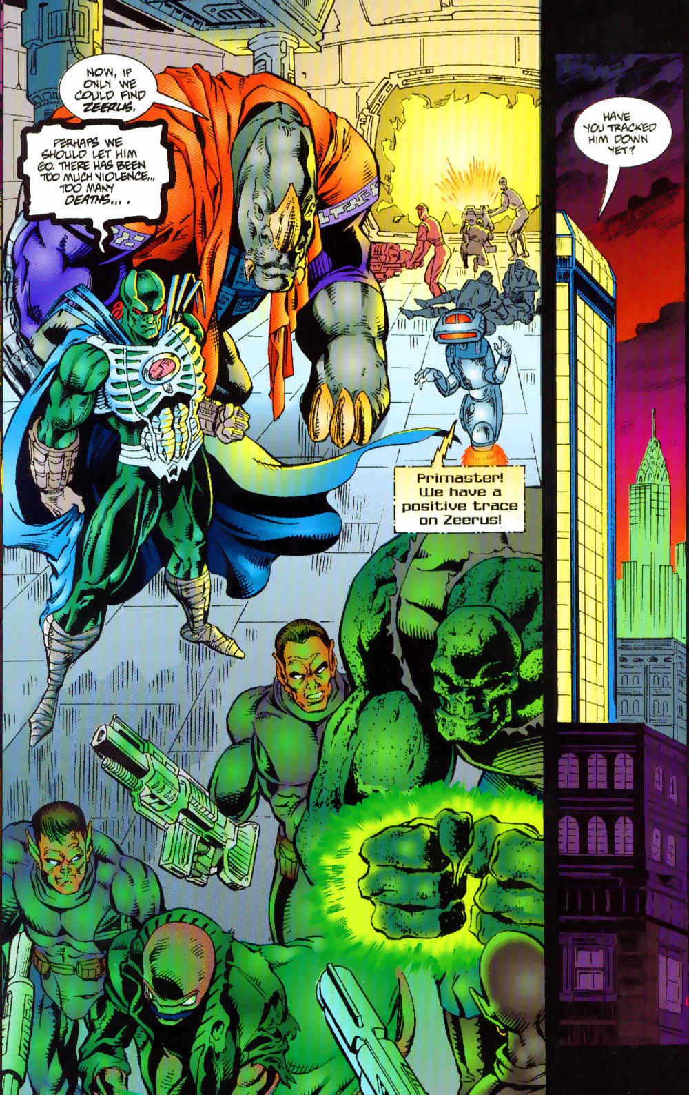 Read online Leonard Nimoy's Primortals (1995) comic -  Issue #4 - 9