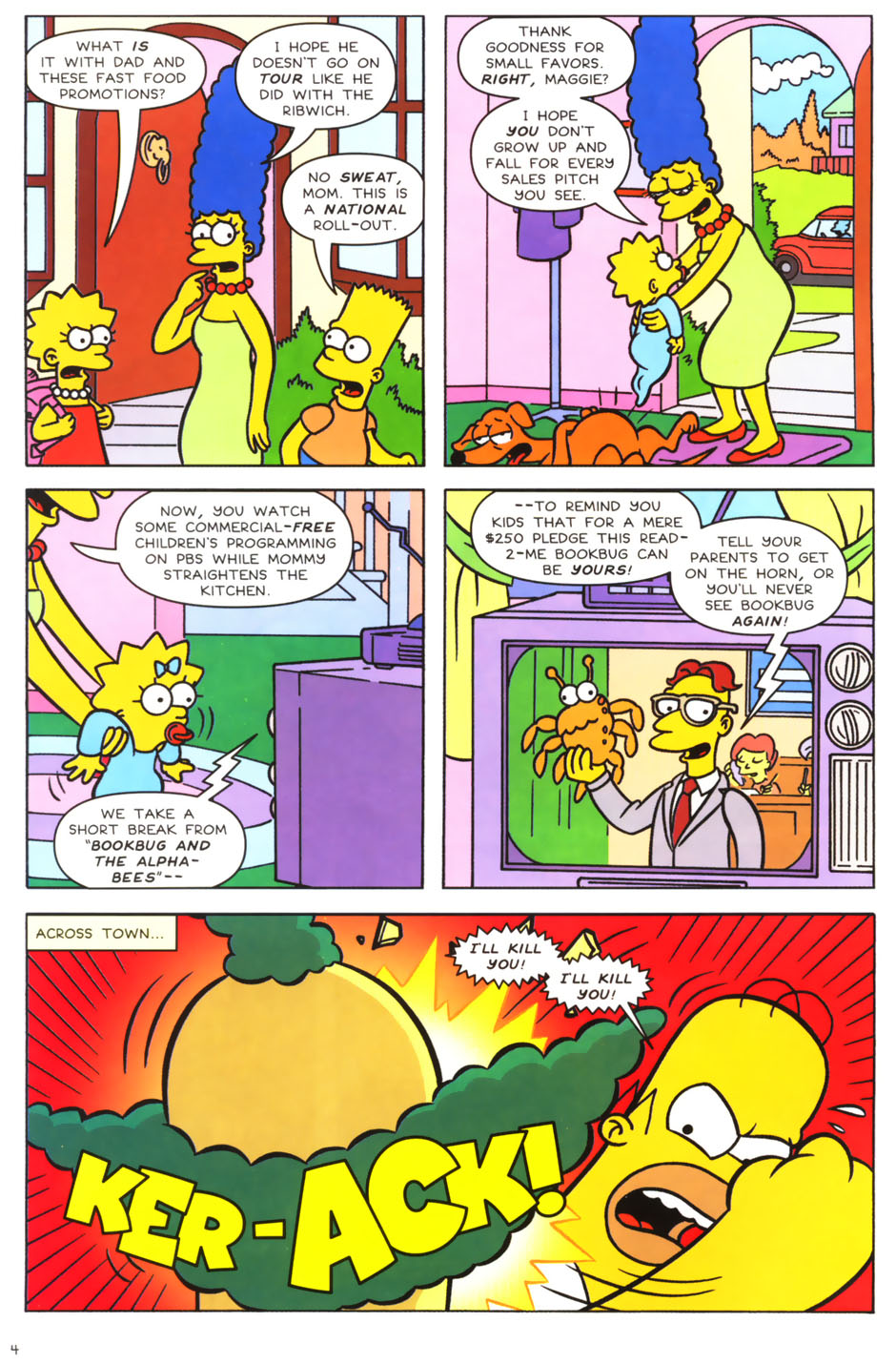 Read online Simpsons Comics comic -  Issue #92 - 5