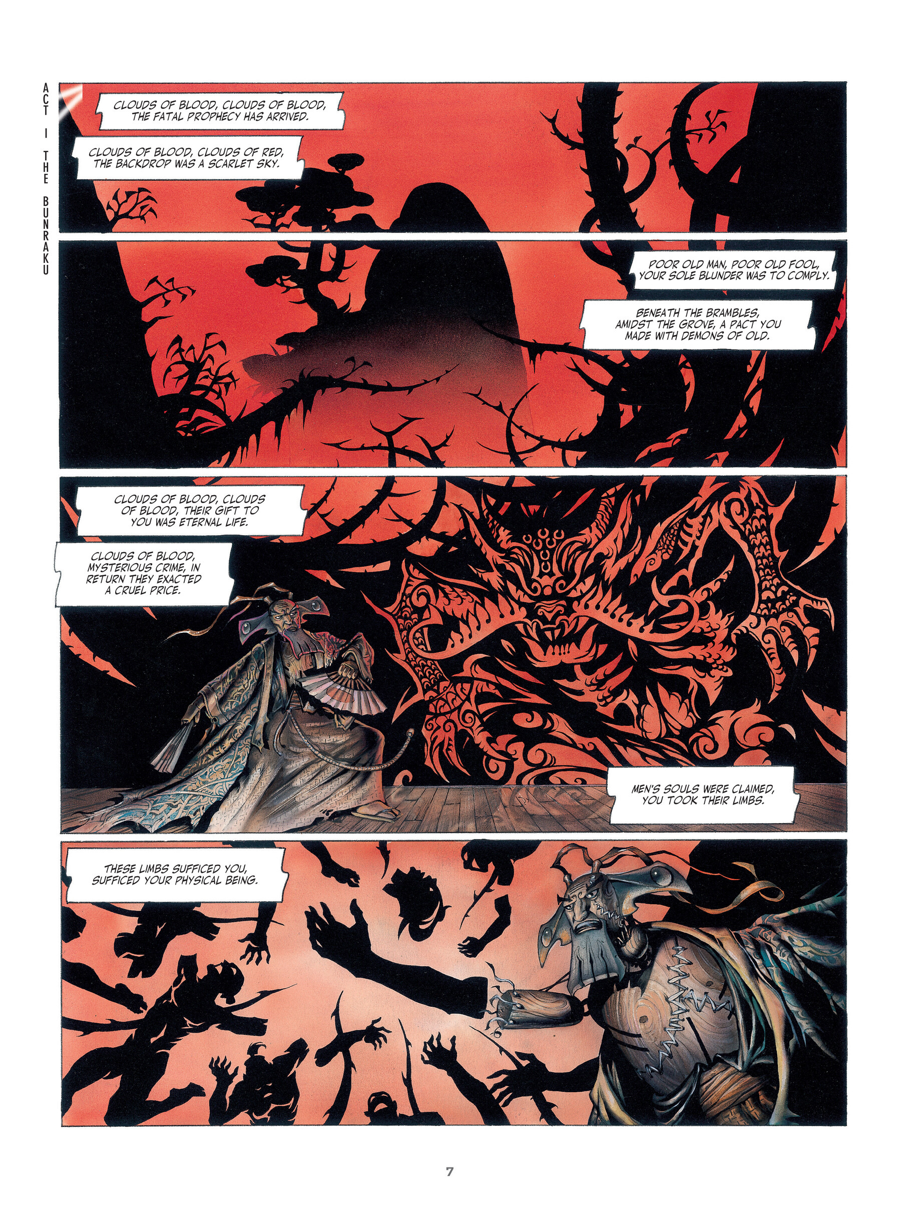 Read online Legends of the Pierced Veil: The Scarlet Blades comic -  Issue # TPB (Part 1) - 7