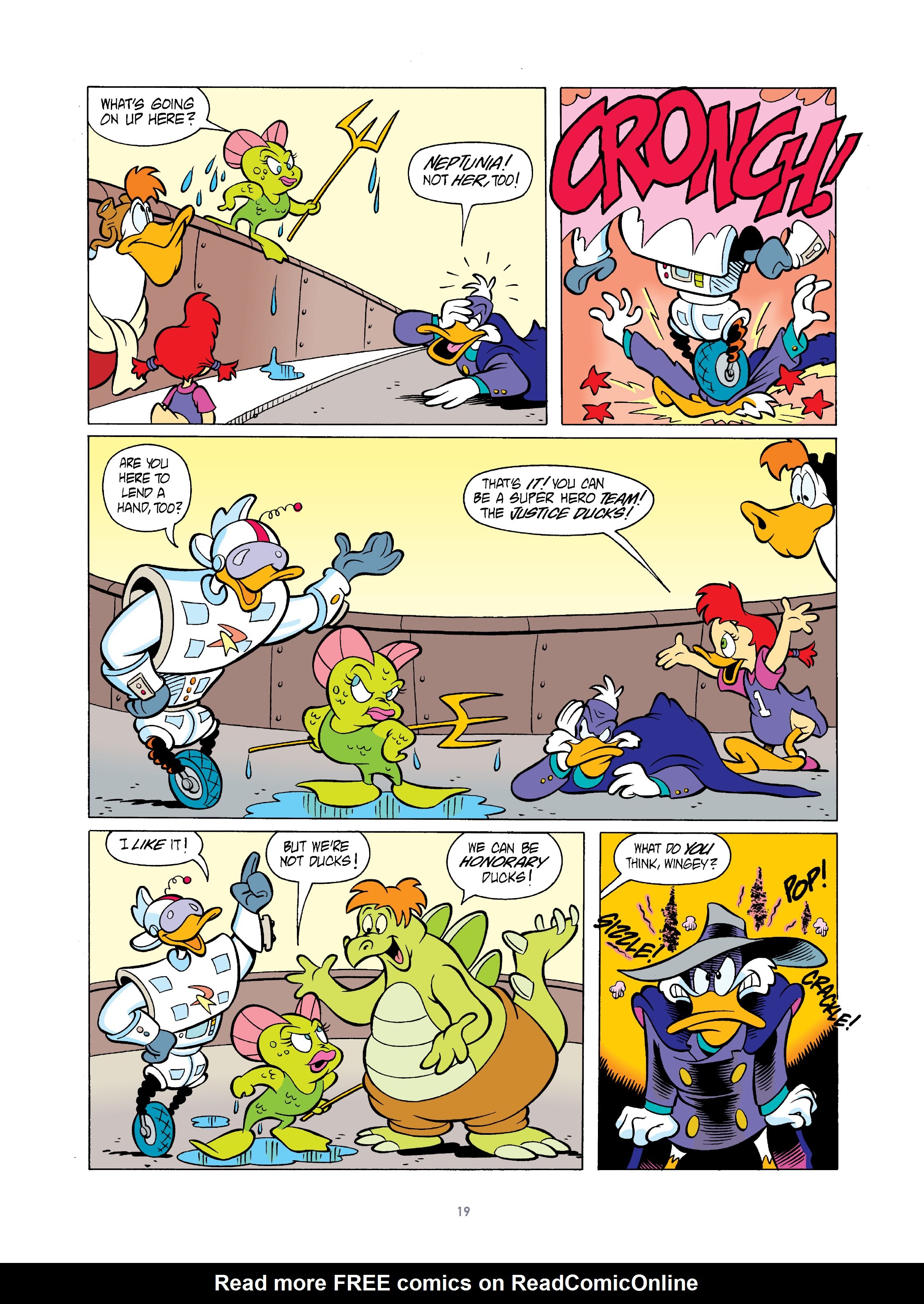 Read online Darkwing Duck: Just Us Justice Ducks comic -  Issue # TPB (Part 1) - 24