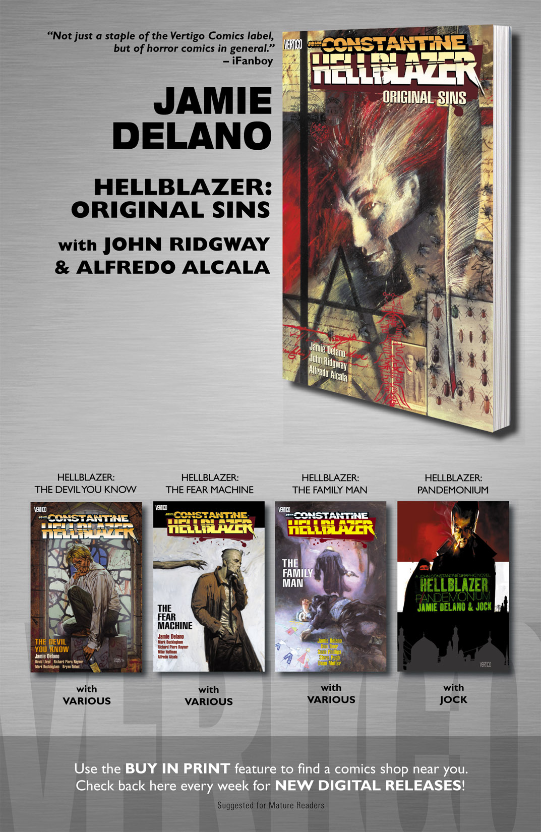 Read online Hellblazer comic -  Issue #21 - 23