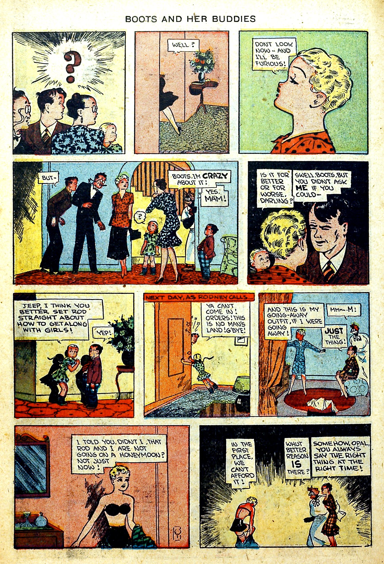 Read online Boots and Her Buddies (1948) comic -  Issue #8 - 26