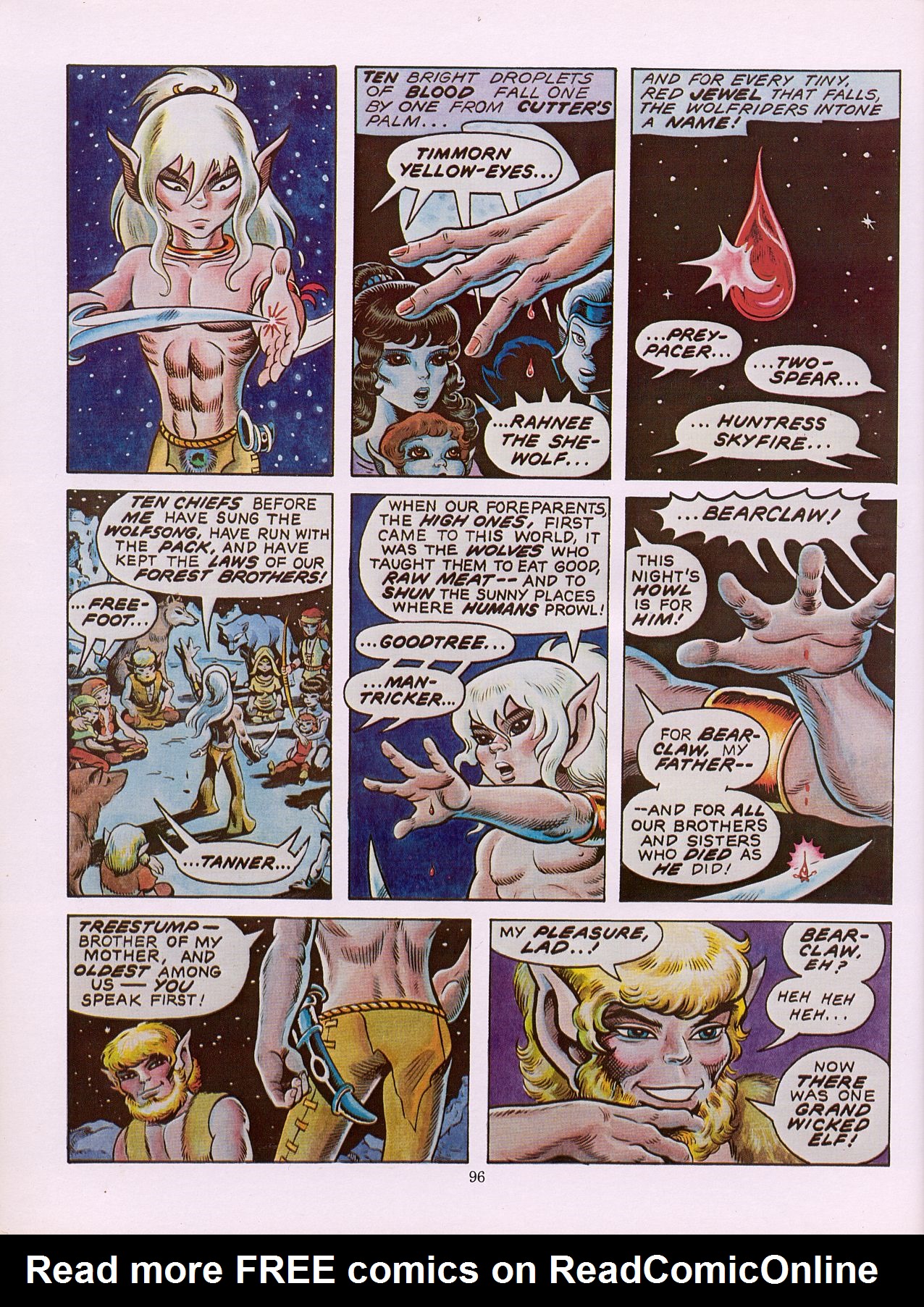 Read online ElfQuest (Starblaze Edition) comic -  Issue # TPB 1 - 104