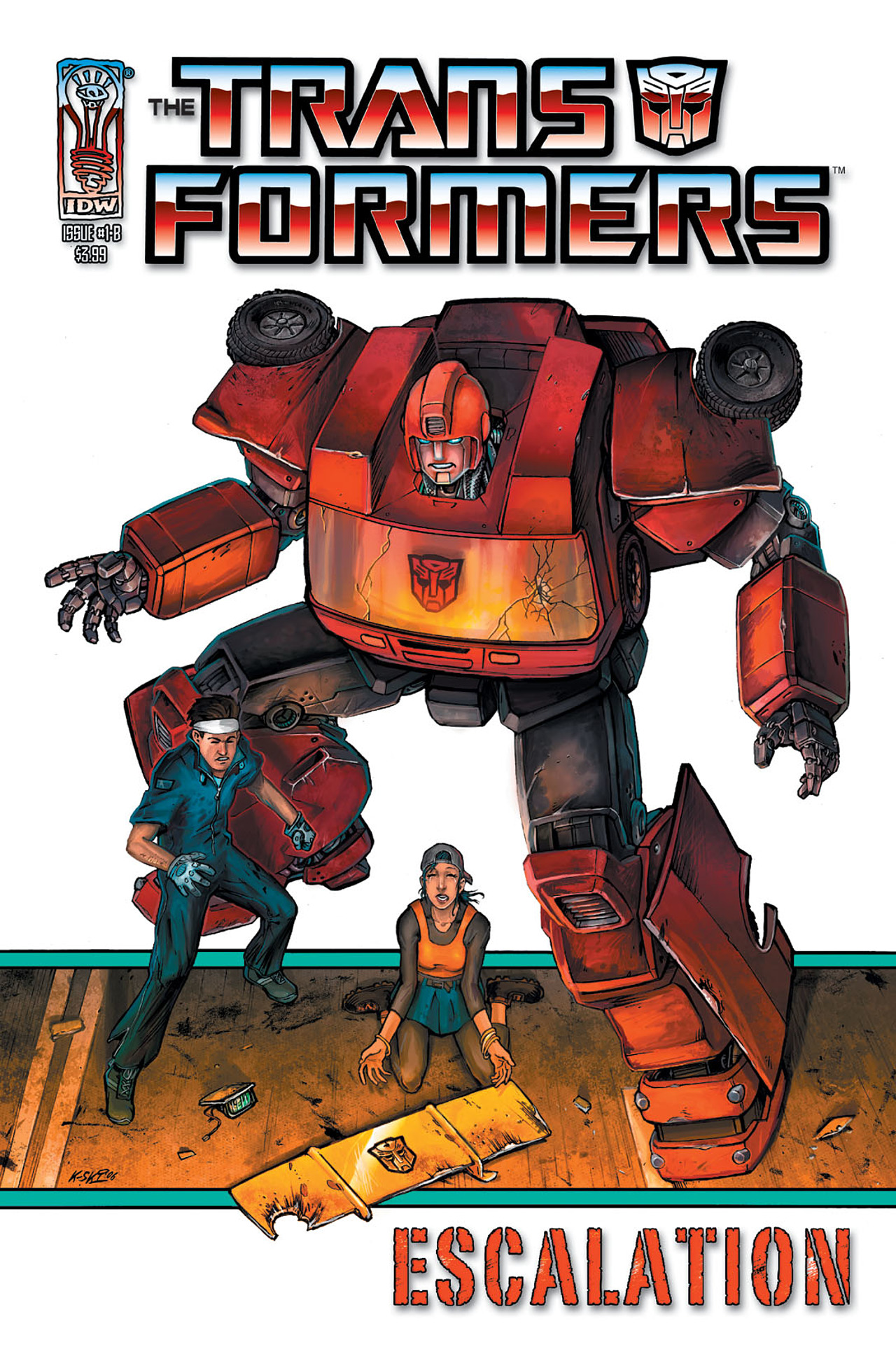 Read online The Transformers: Escalation comic -  Issue #1 - 2