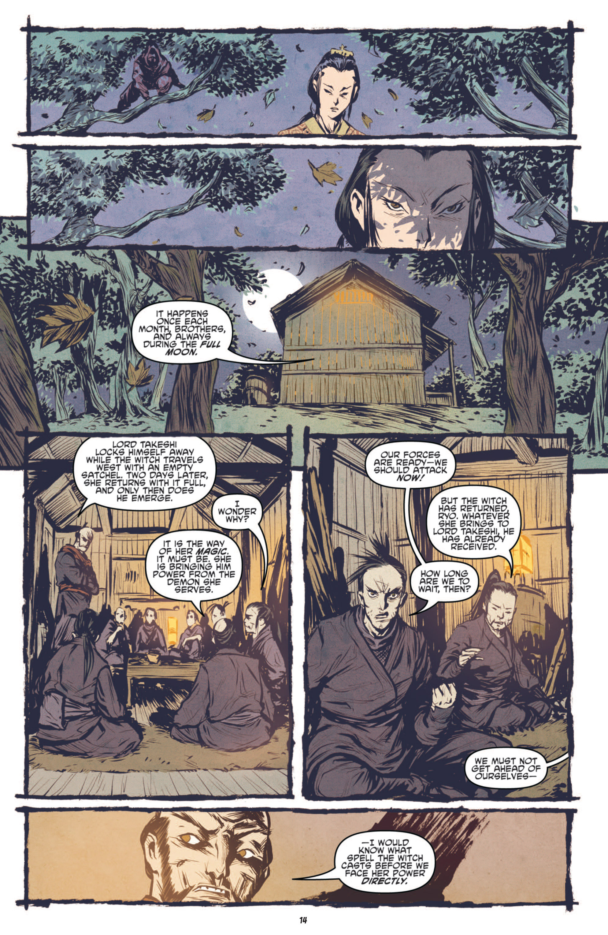 Read online Teenage Mutant Ninja Turtles: The Secret History of the Foot Clan comic -  Issue #1 - 16
