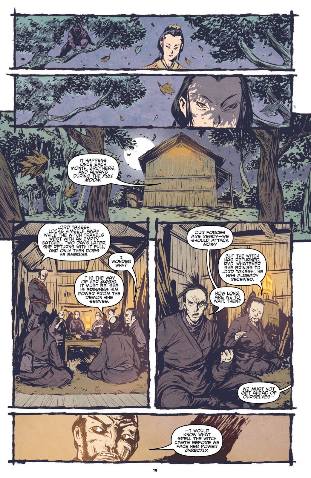 Teenage Mutant Ninja Turtles: The Secret History of the Foot Clan issue 1 - Page 16