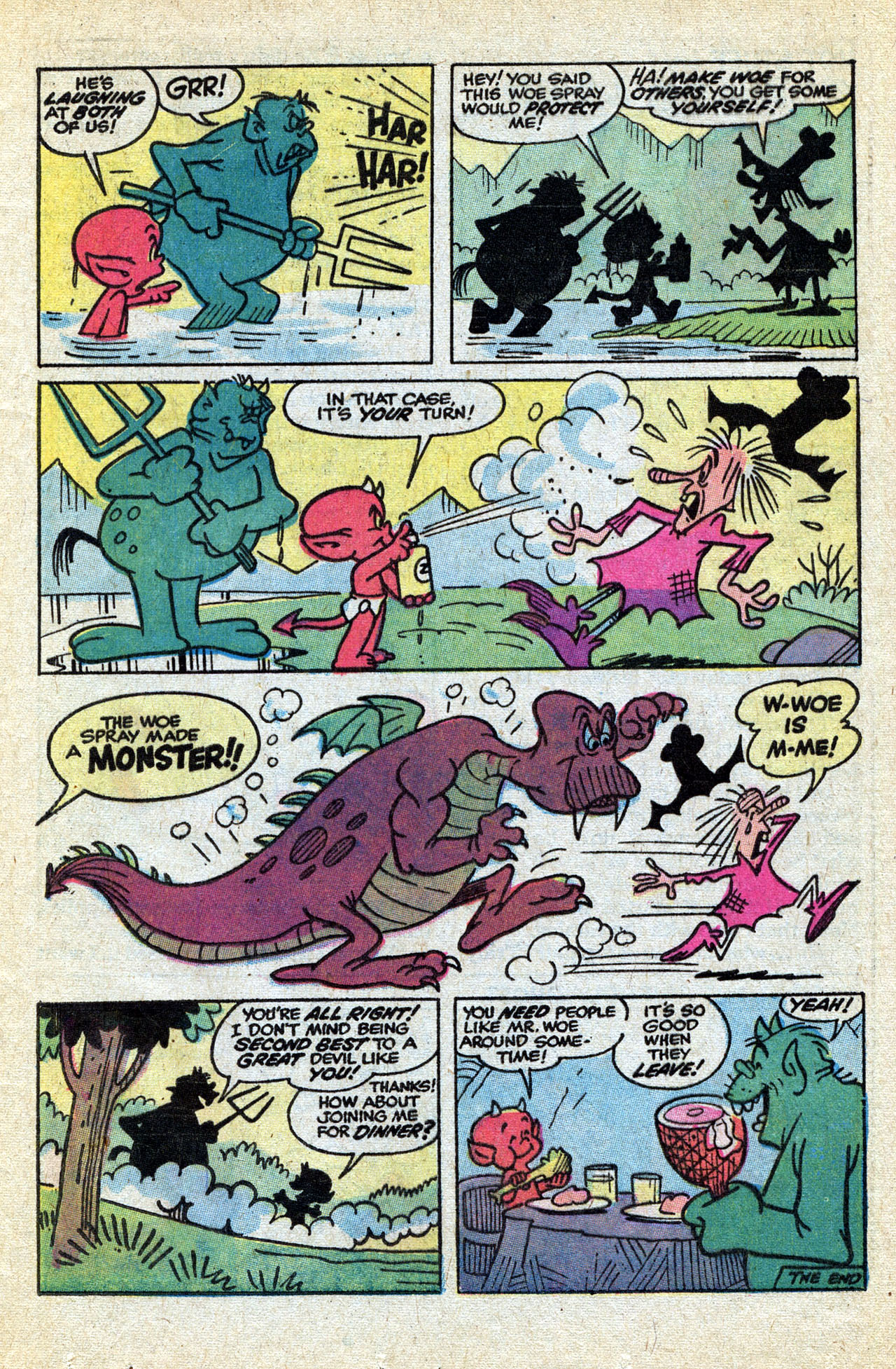 Read online Hot Stuff, the Little Devil comic -  Issue #140 - 25