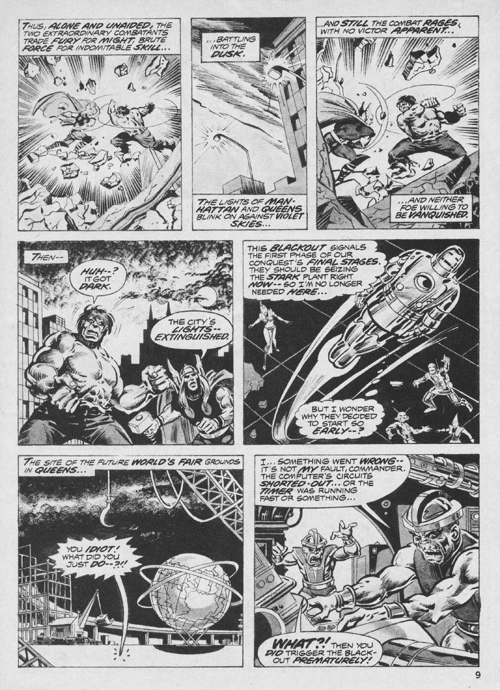 Read online The Rampaging Hulk comic -  Issue #9 - 9