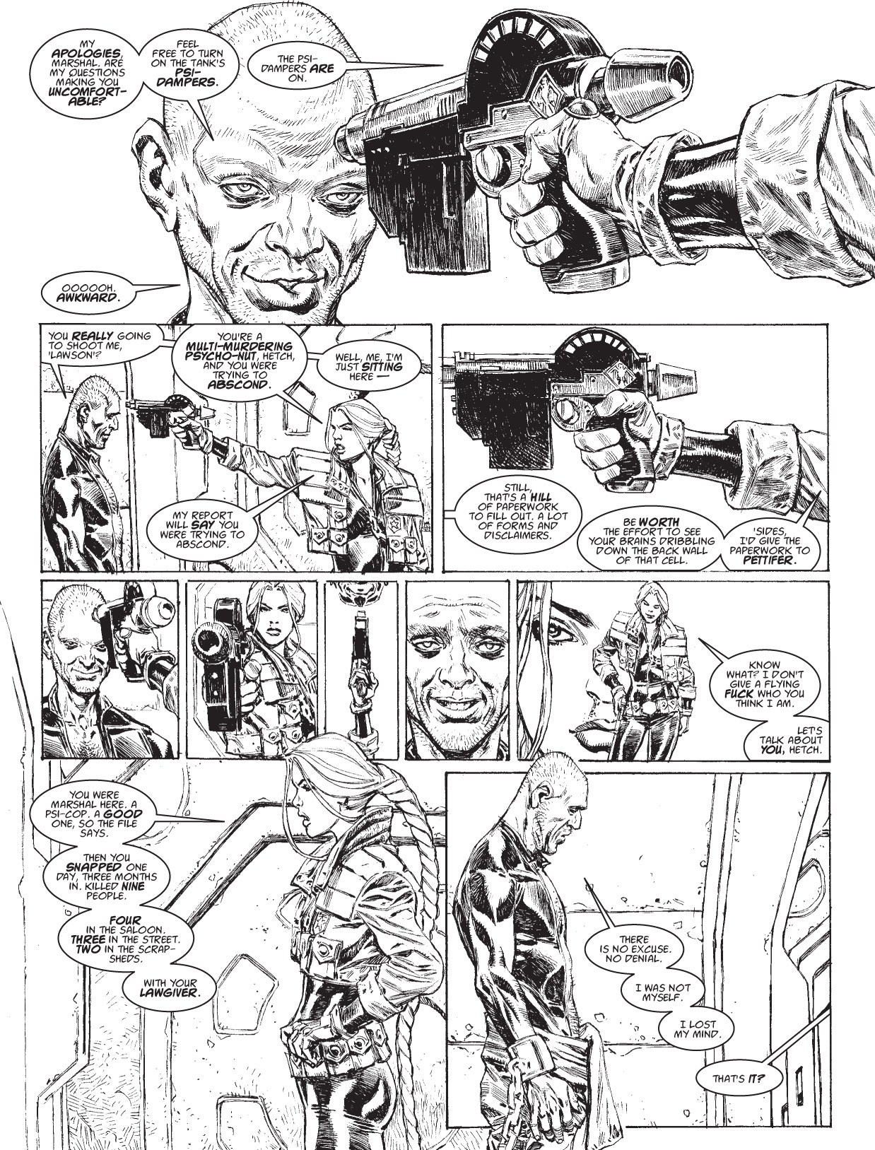 Read online Judge Dredd Megazine (Vol. 5) comic -  Issue #354 - 22