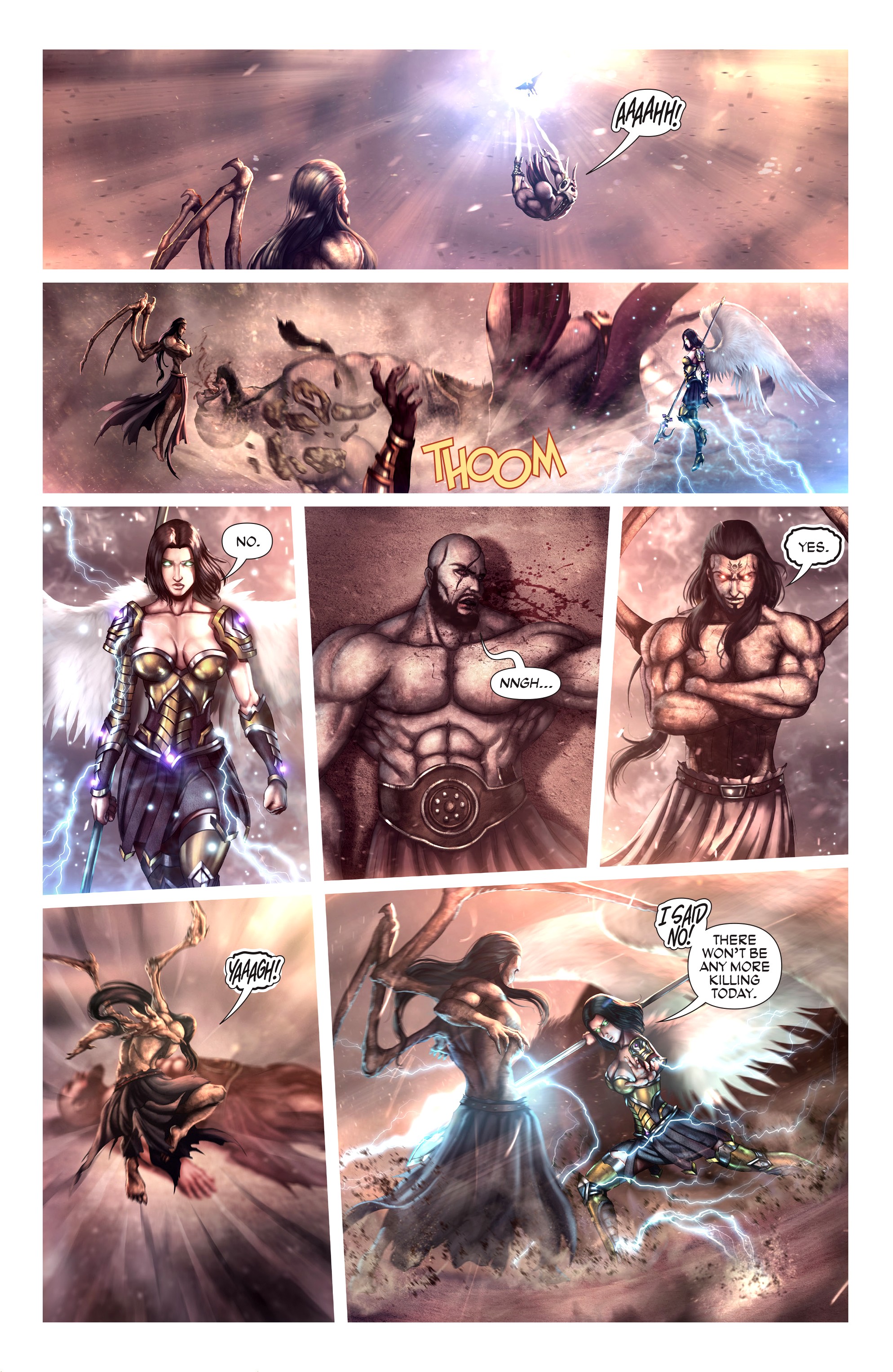 Read online Knights of the Golden Sun comic -  Issue #4 - 21