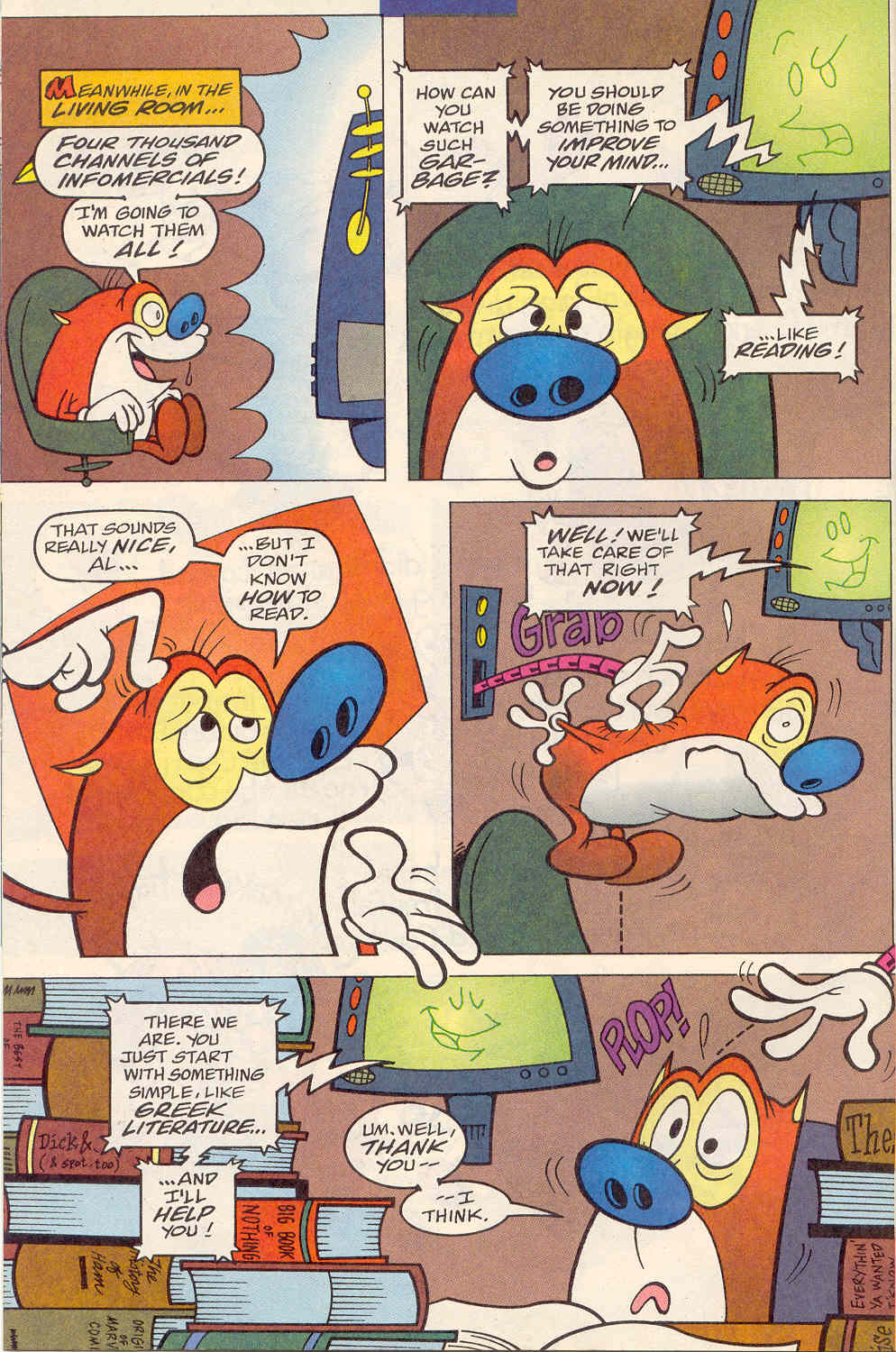 Read online The Ren & Stimpy Show comic -  Issue #39 - 6