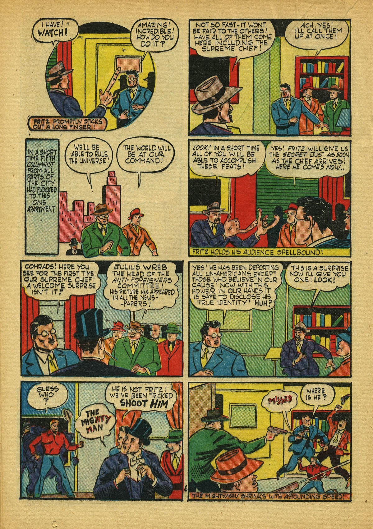 Read online Amazing Man Comics comic -  Issue #22 - 37