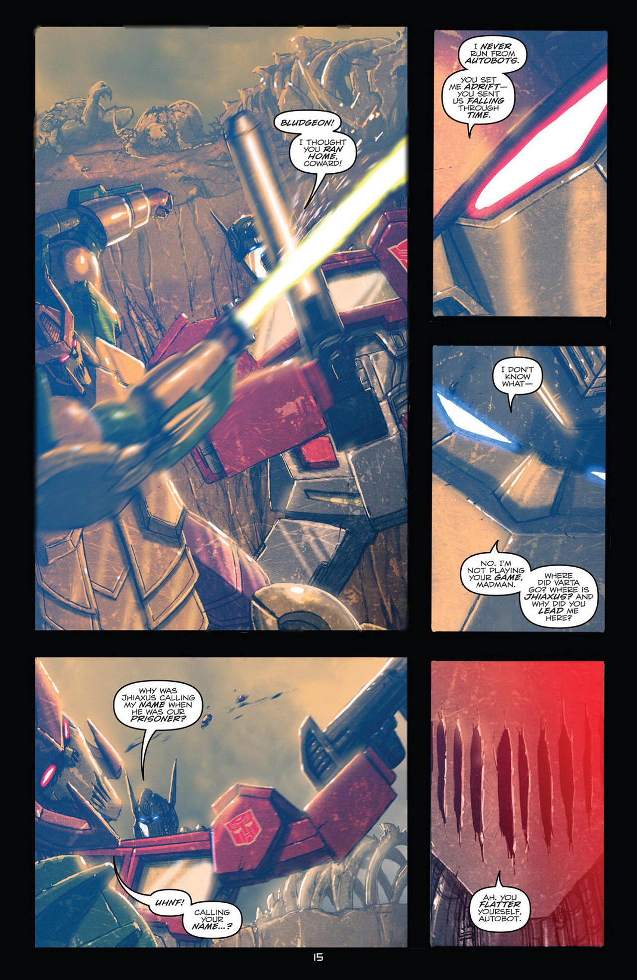 Read online Transformers: Robots In Disguise (2012) comic -  Issue #10 - 18