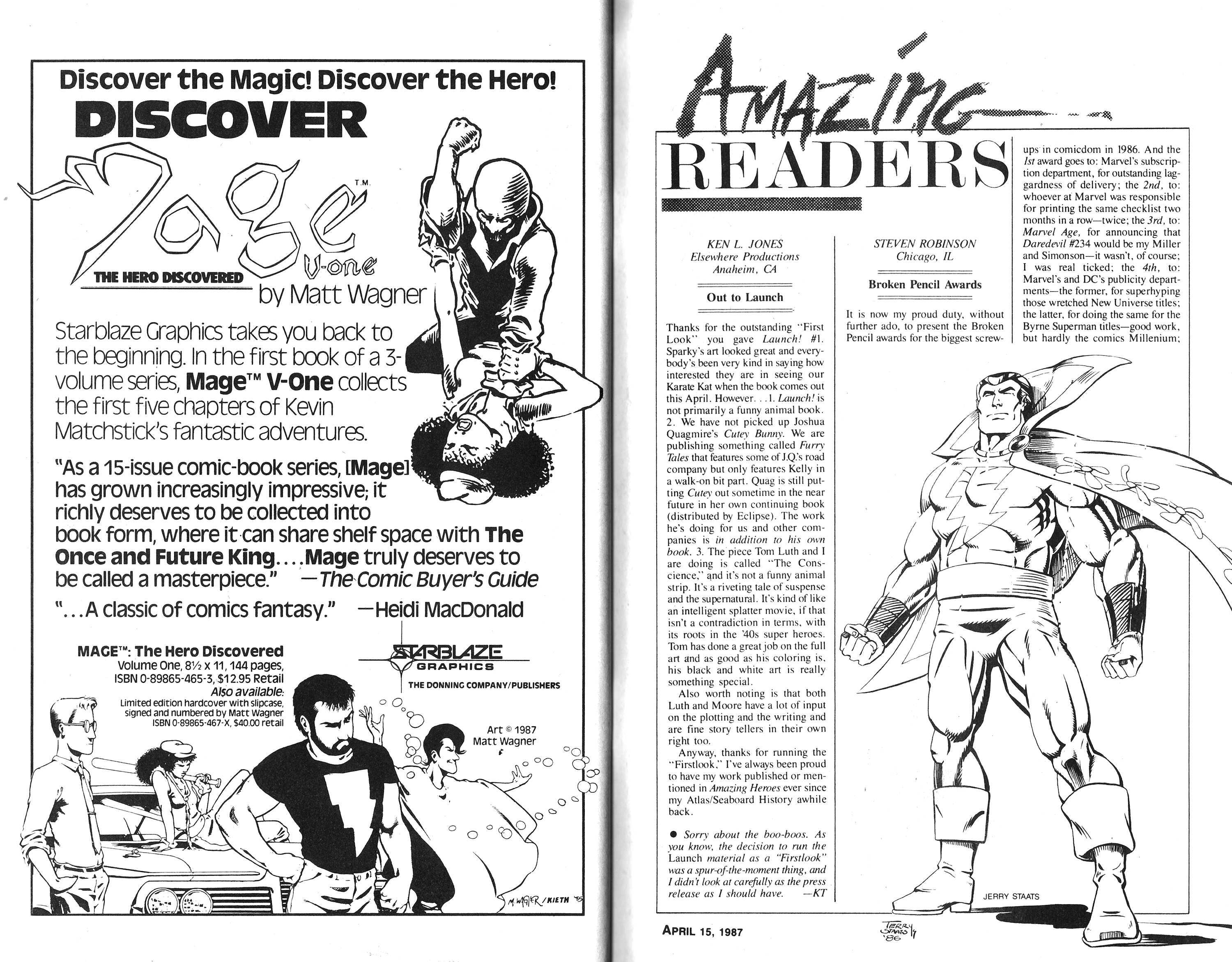 Read online Amazing Heroes comic -  Issue #115 - 45